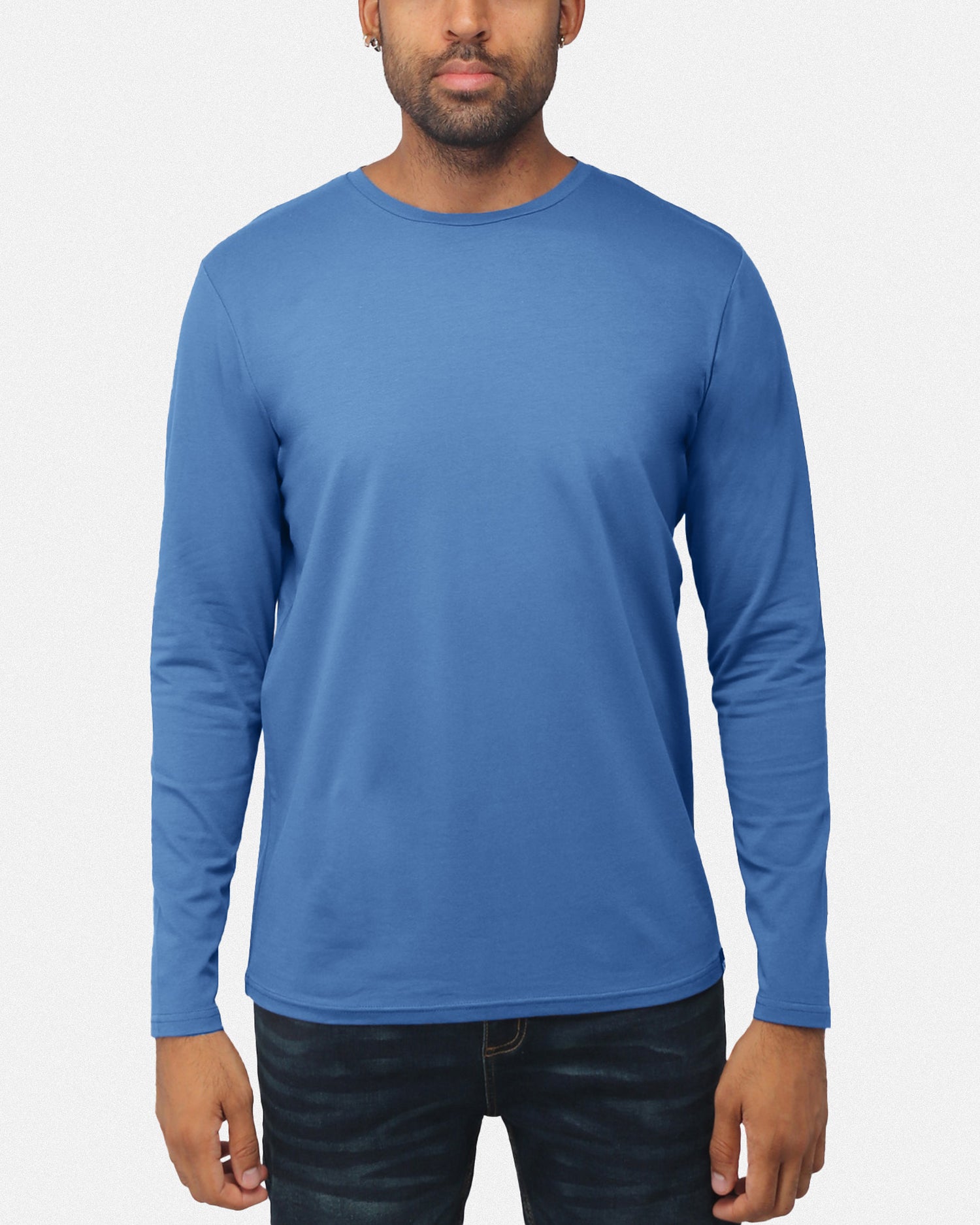 X RAY Men's Classic Long Sleeve Crewneck T-shirt