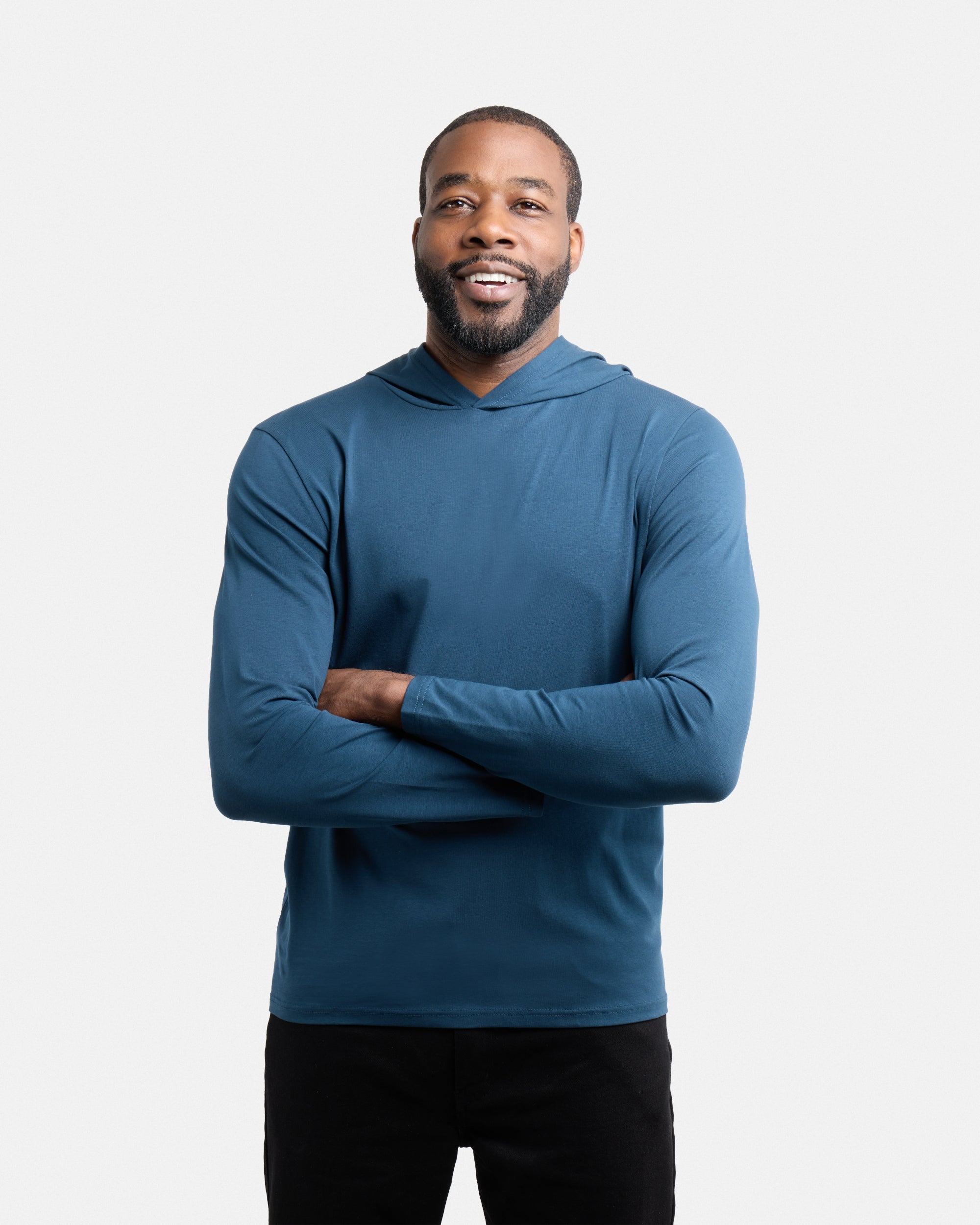 XMLS-20007 Long Sleeve Hoodie T-Shirt – X-RAY JEANS
