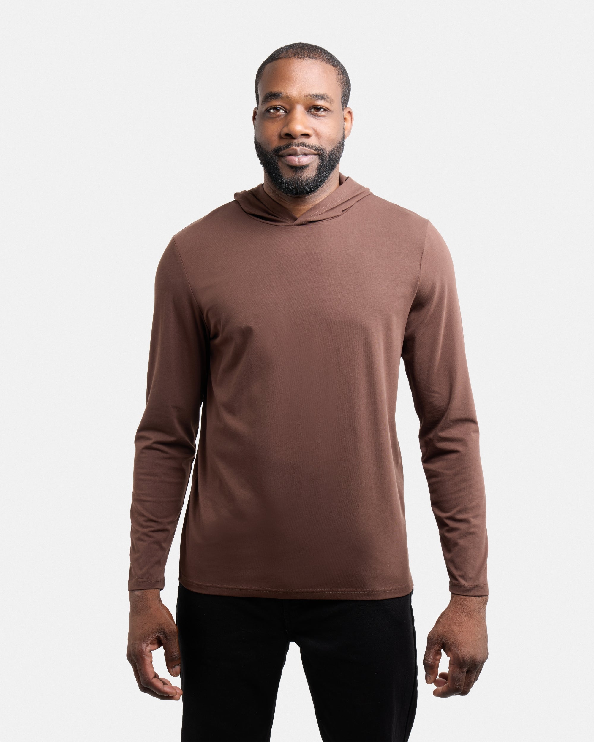 #XMLS-20007 Long Sleeve Hoodie T-Shirt