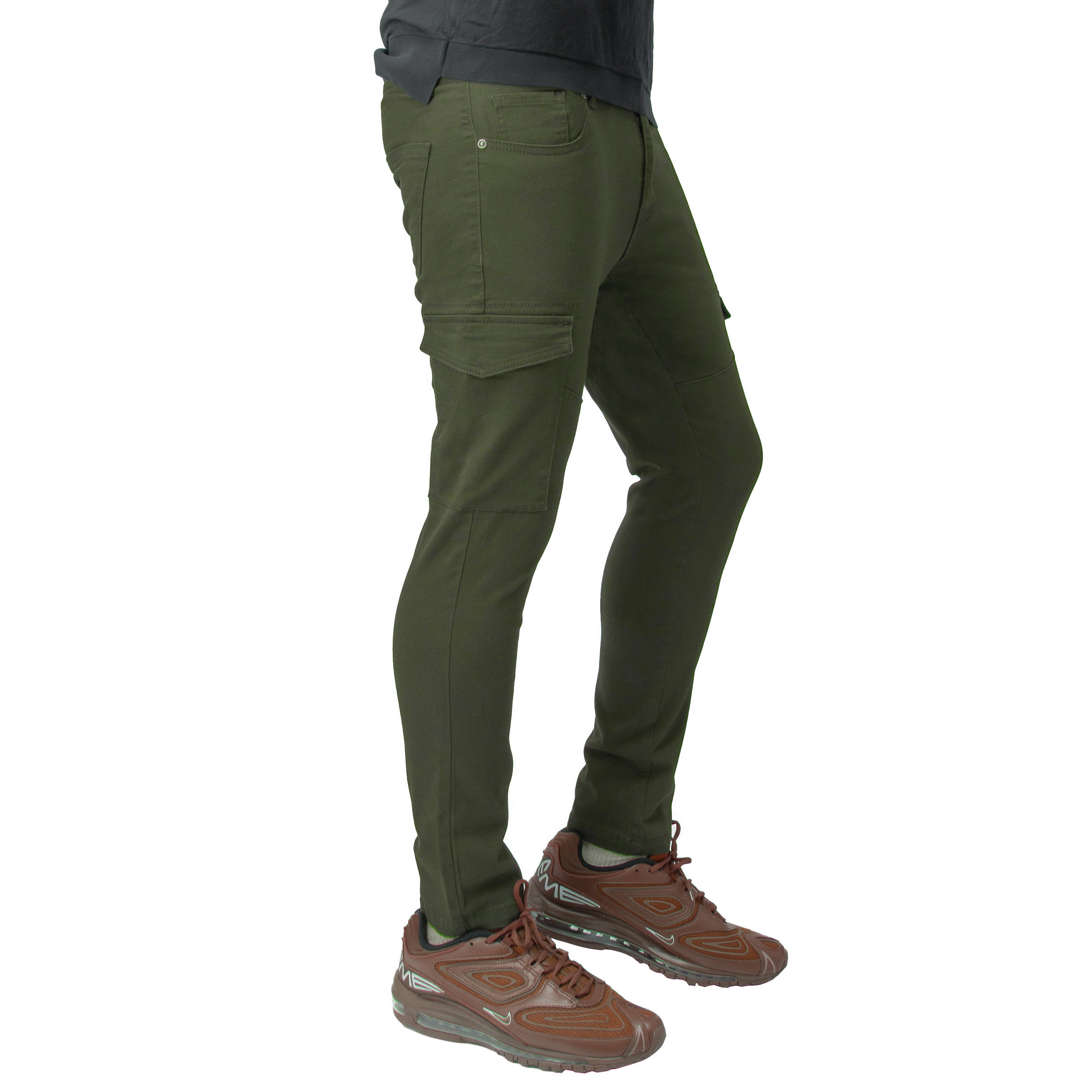 X Ray Men's Slim Fit Stretch Commuter Colored Pants In Tabacco