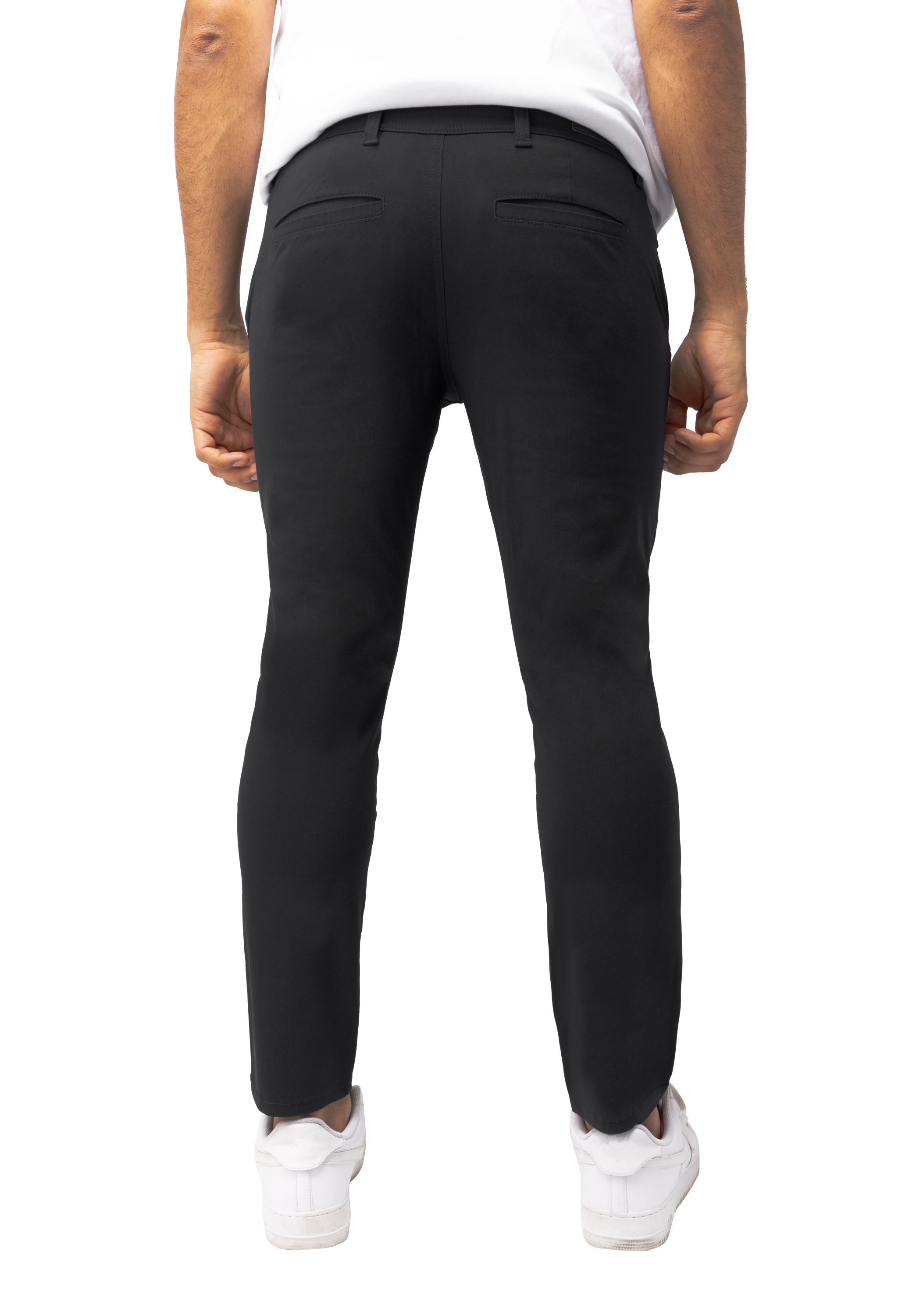 #XMP-13068 Hidden Zip Pocket Flex Nylon Pants
