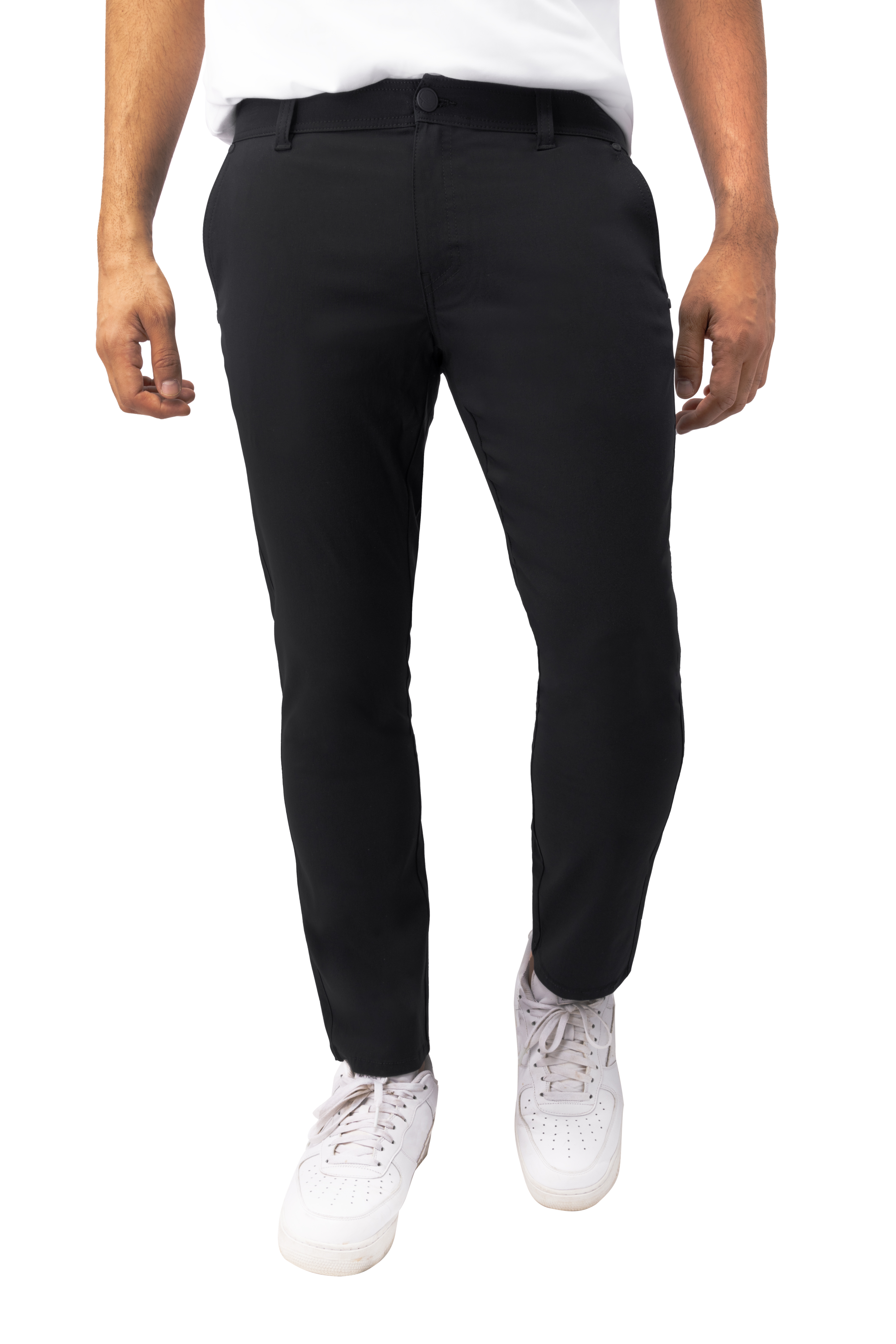 #XMP-13068 Hidden Zip Pocket Flex Nylon Pants