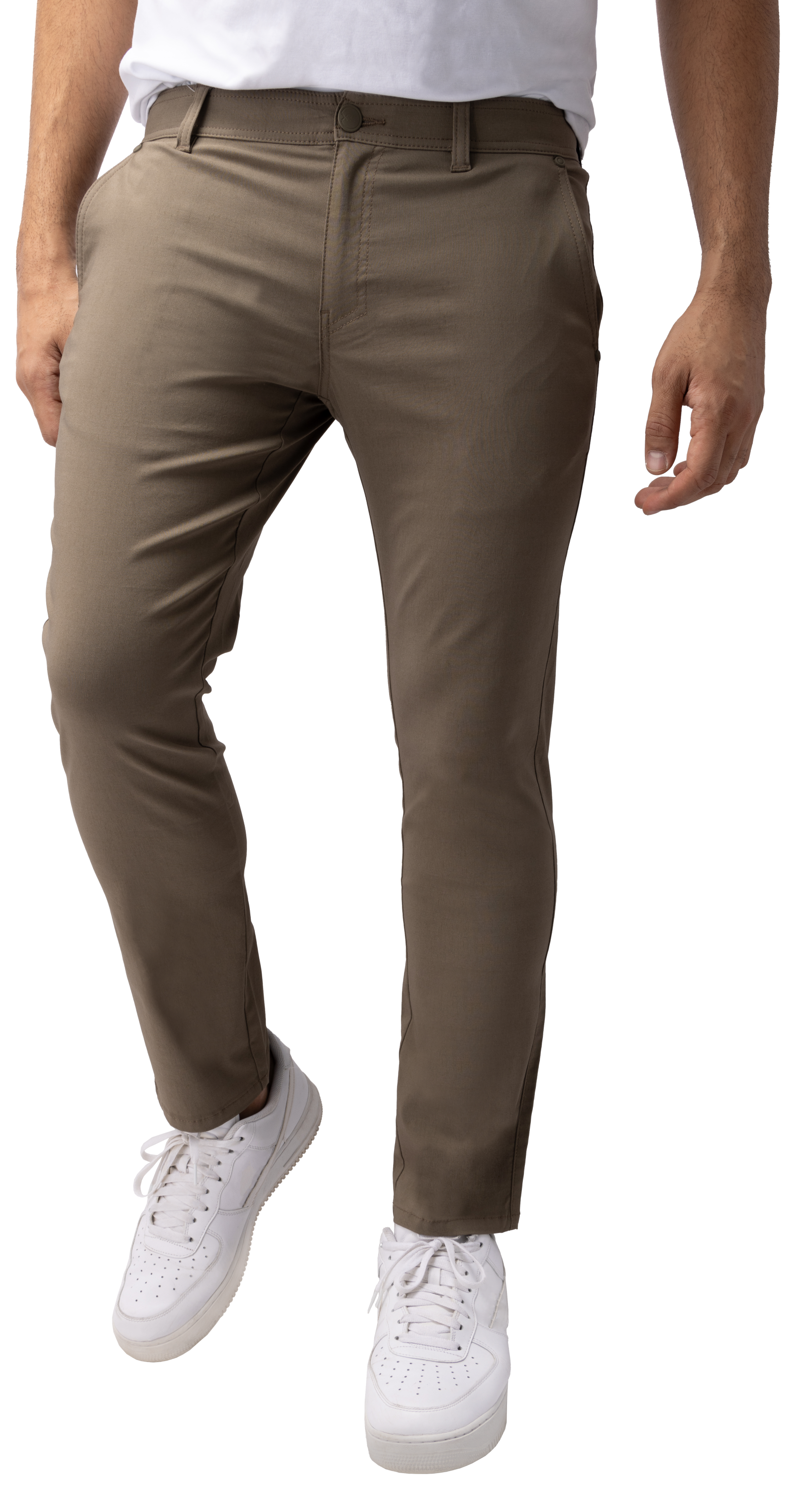 #XMP-13068 Hidden Zip Pocket Flex Nylon Pants-thumbmail-15