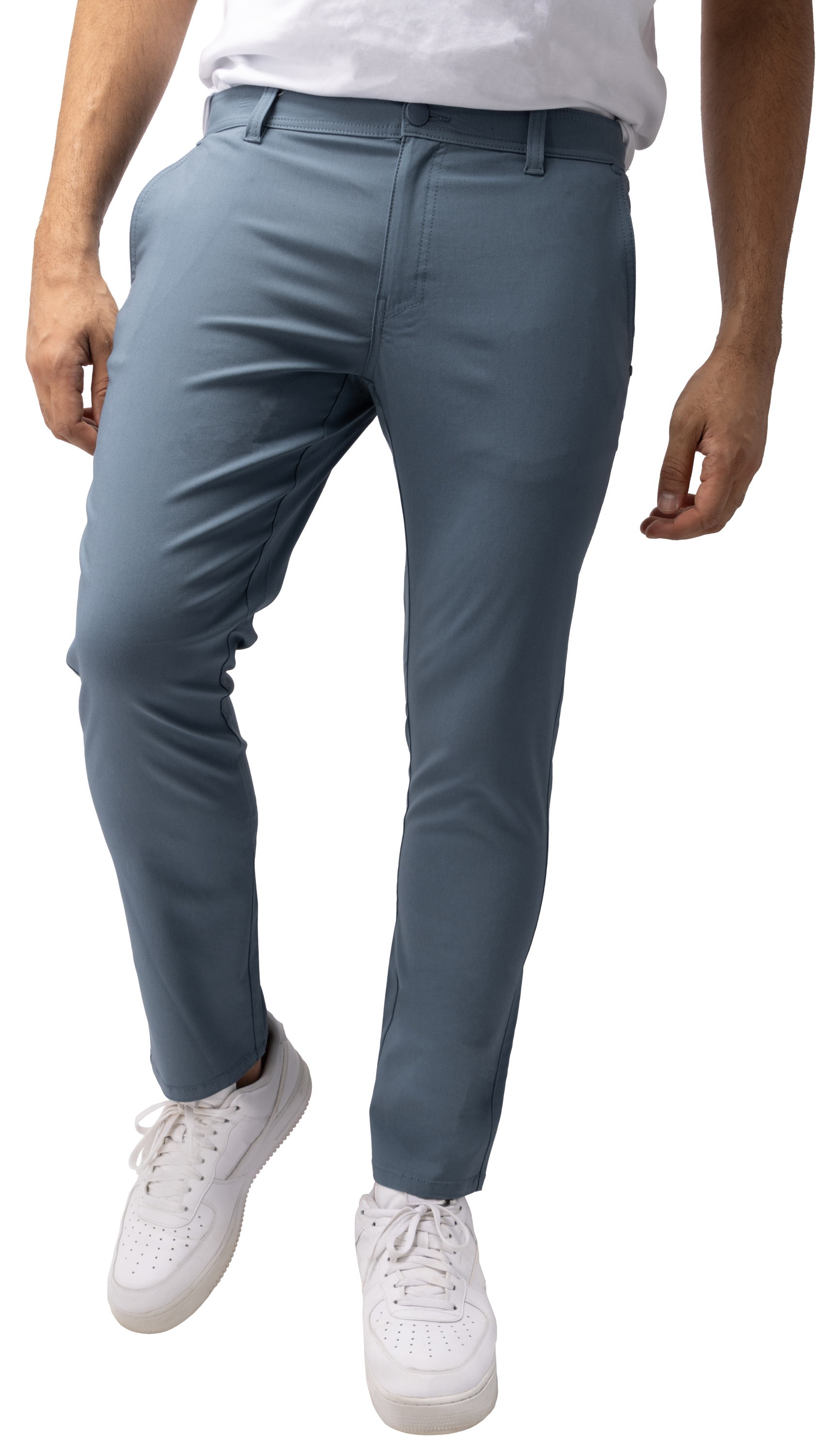 #XMP-13068 Hidden Zip Pocket Flex Nylon Pants-thumbmail-10