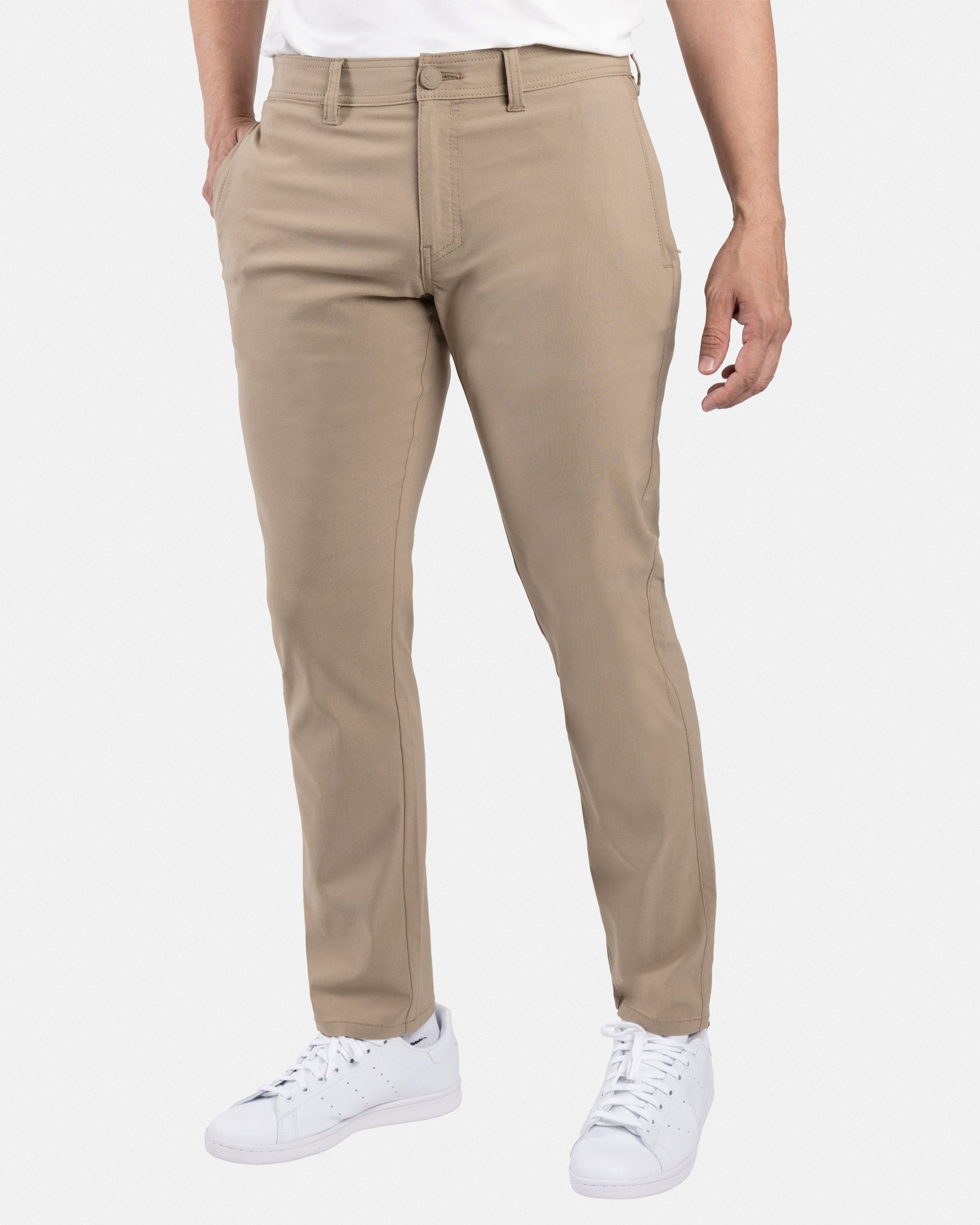 X RAY Men's Slim Fit Stretch Golf Pants Quick Dry Lightweight Casual Dress Pants