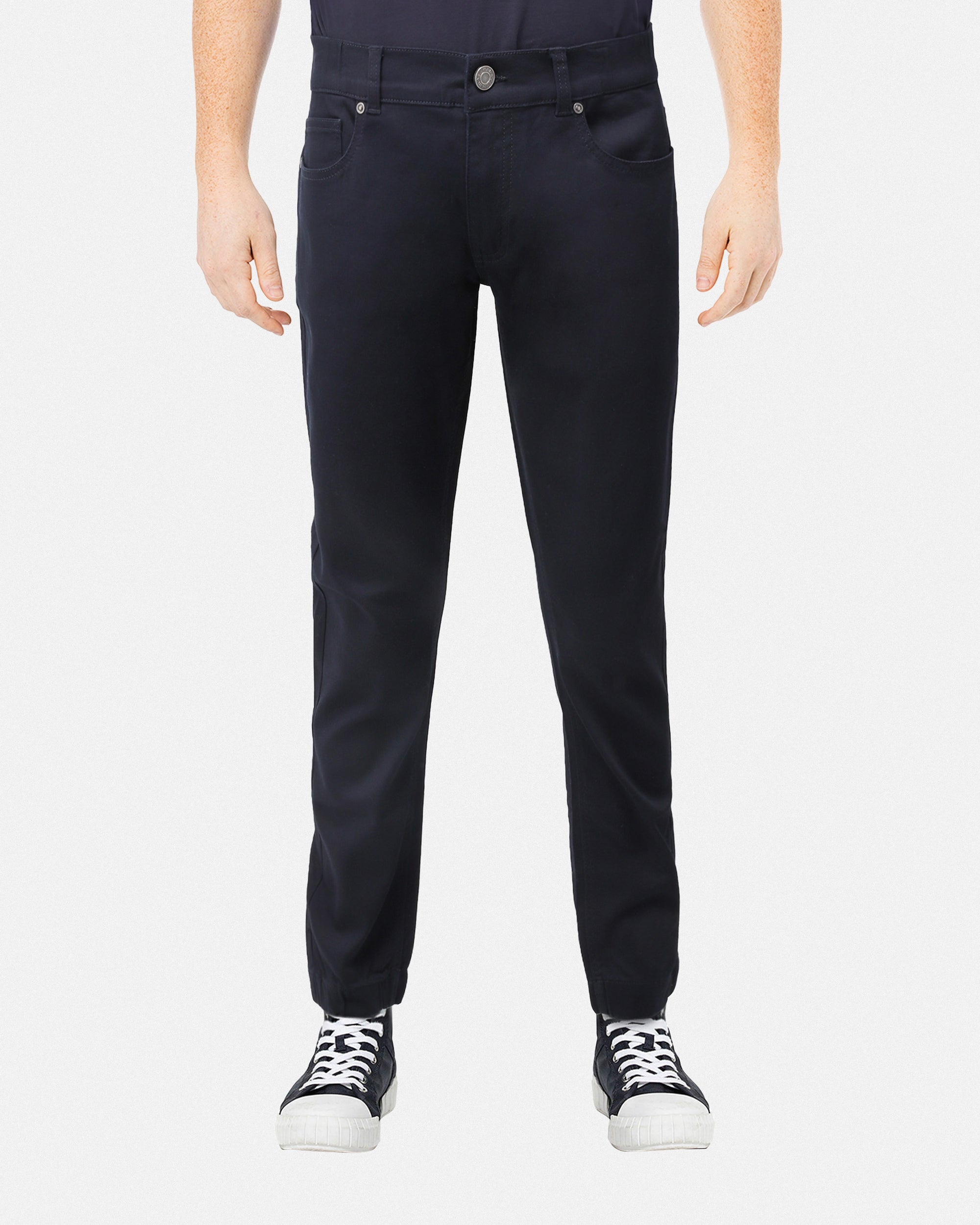 X RAY Men's Elastic Waist Jogger Twill Pants