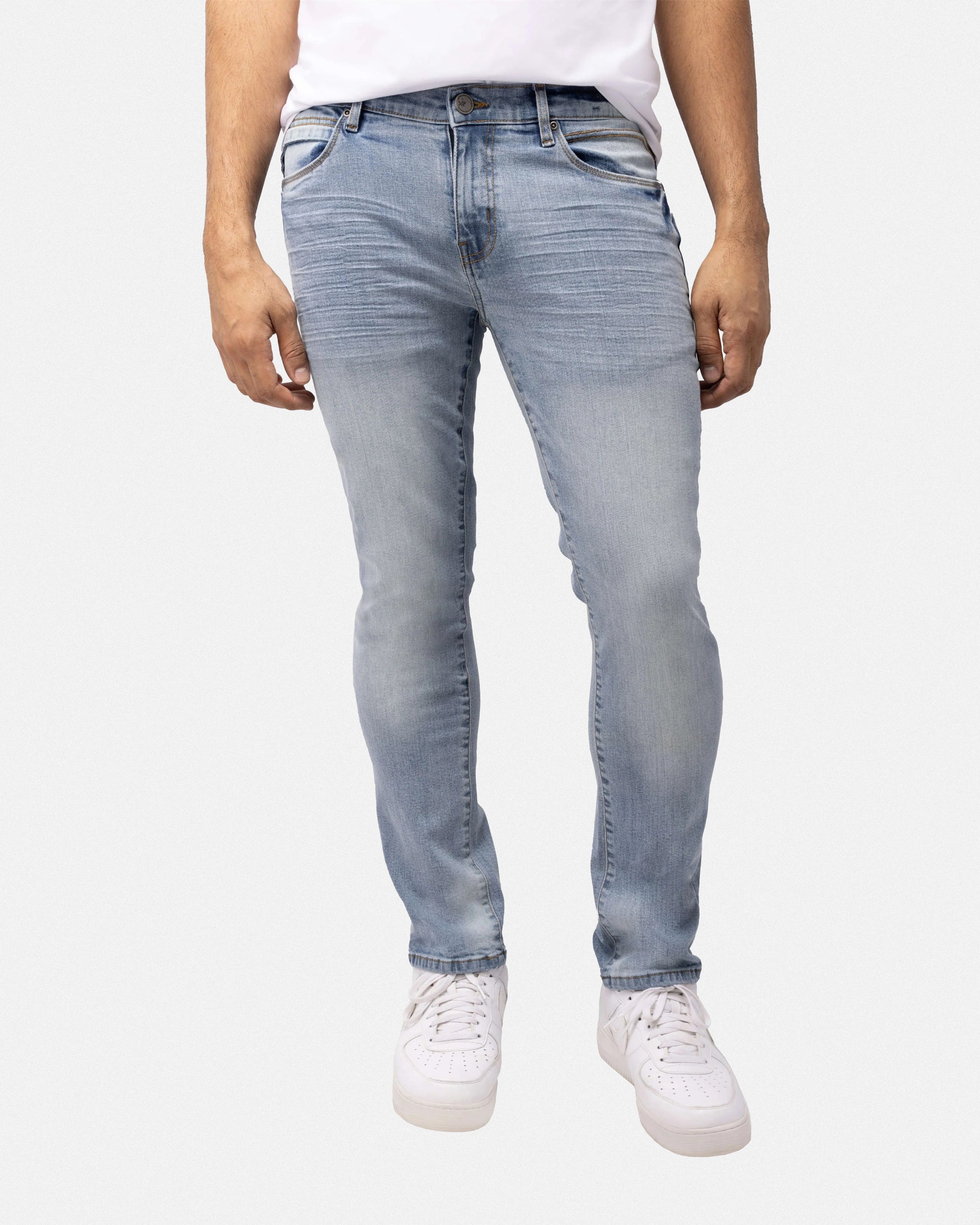 X RAY Men's Slim Fit Basic Casual Denim Jeans