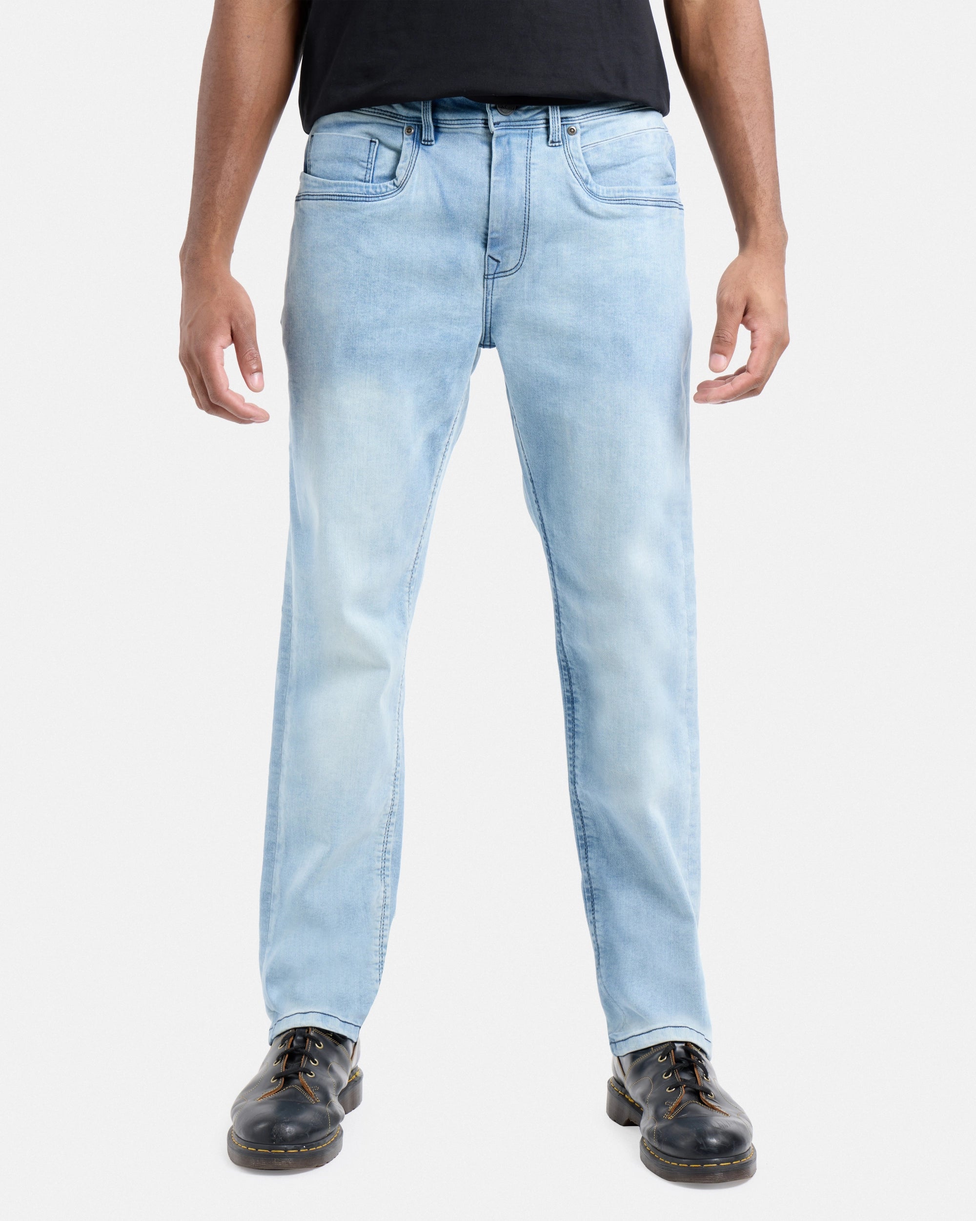 #XMP-94328 XRAY Signature Relaxed Slim Fit Jeans-thumbmail-9