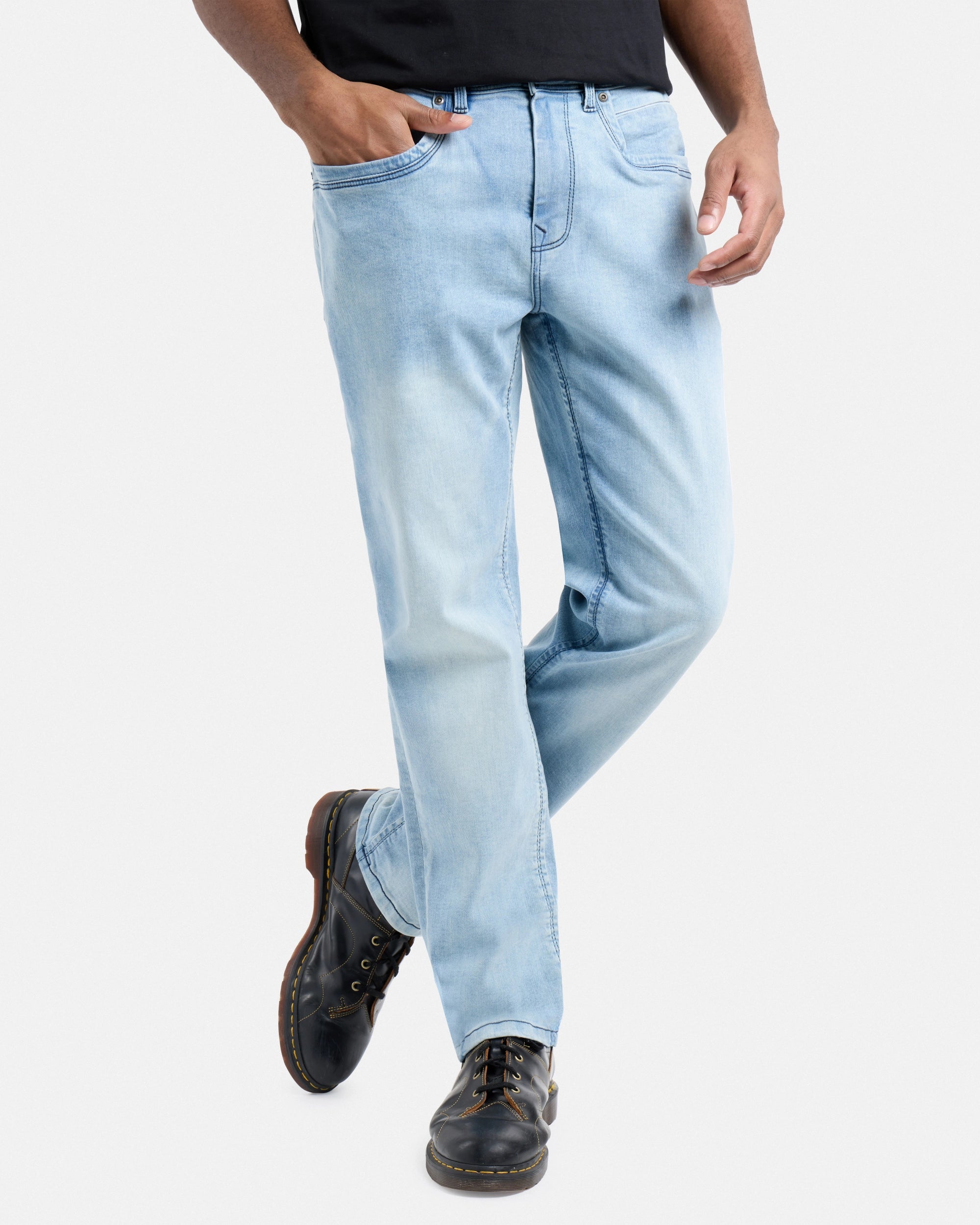 #XMP-94328 XRAY Signature Relaxed Slim Fit Jeans-thumbmail-12