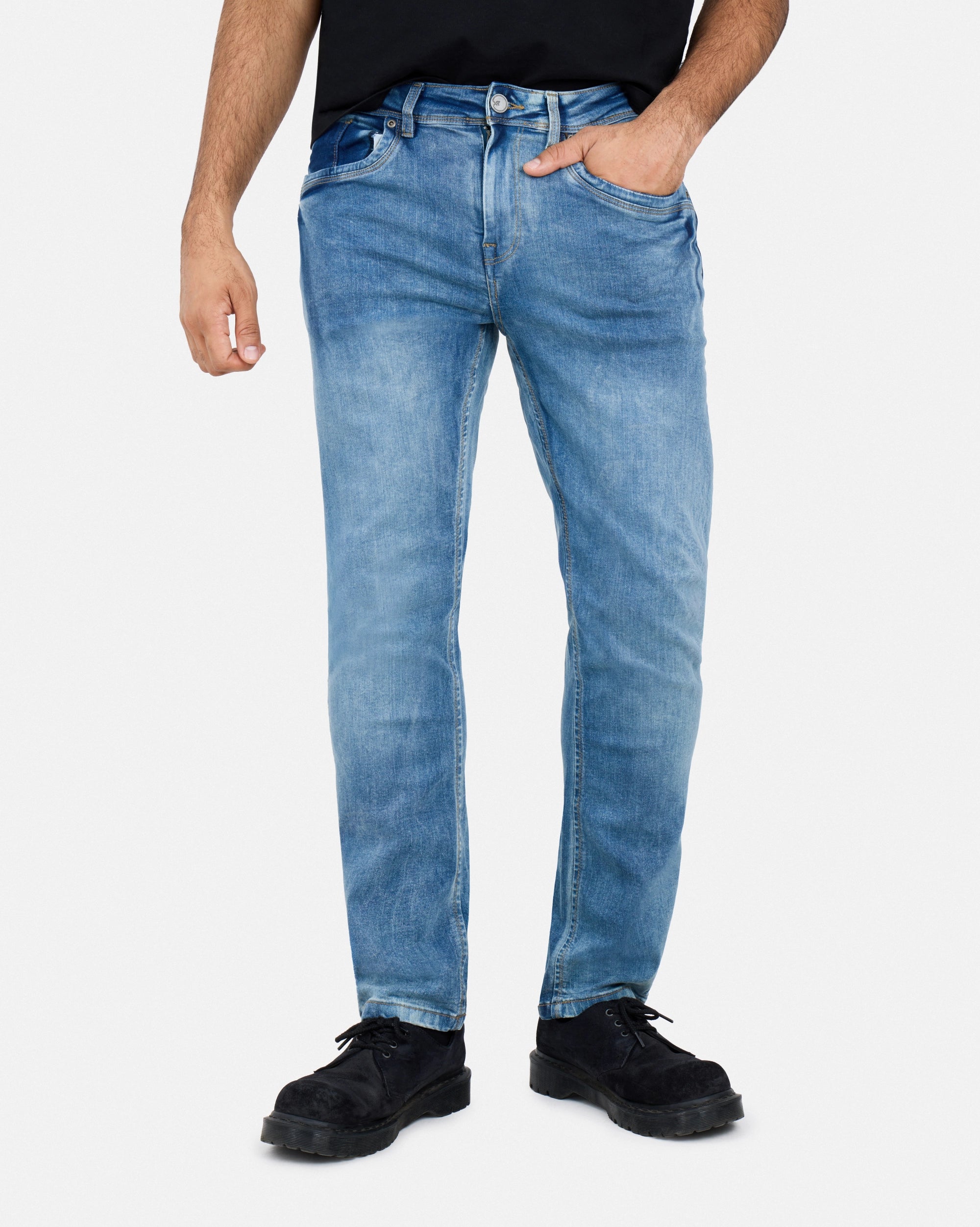 #XMP-94328 XRAY Signature Relaxed Slim Fit Jeans-thumbmail-17