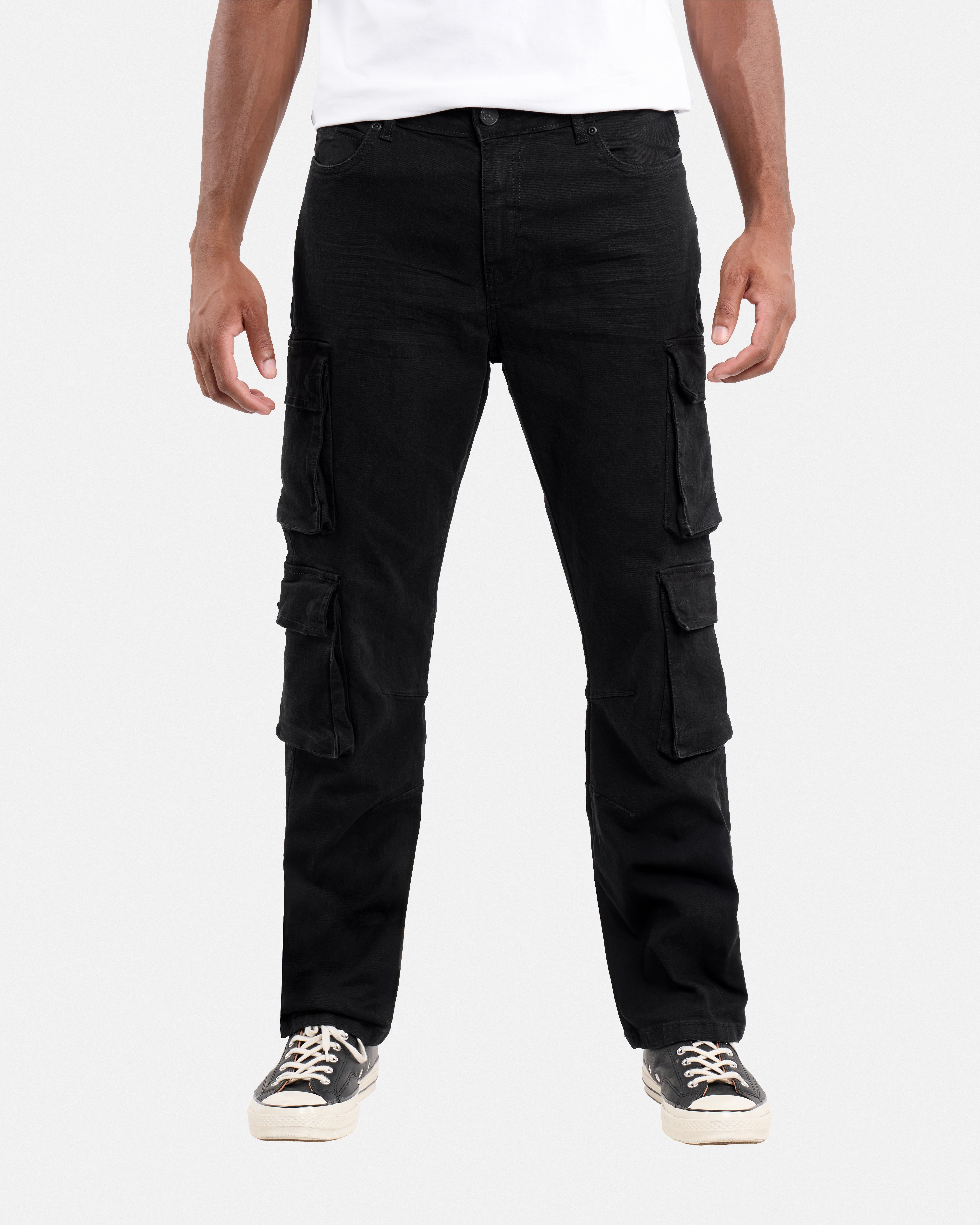 Men's Straight Fit Cargo Jeans