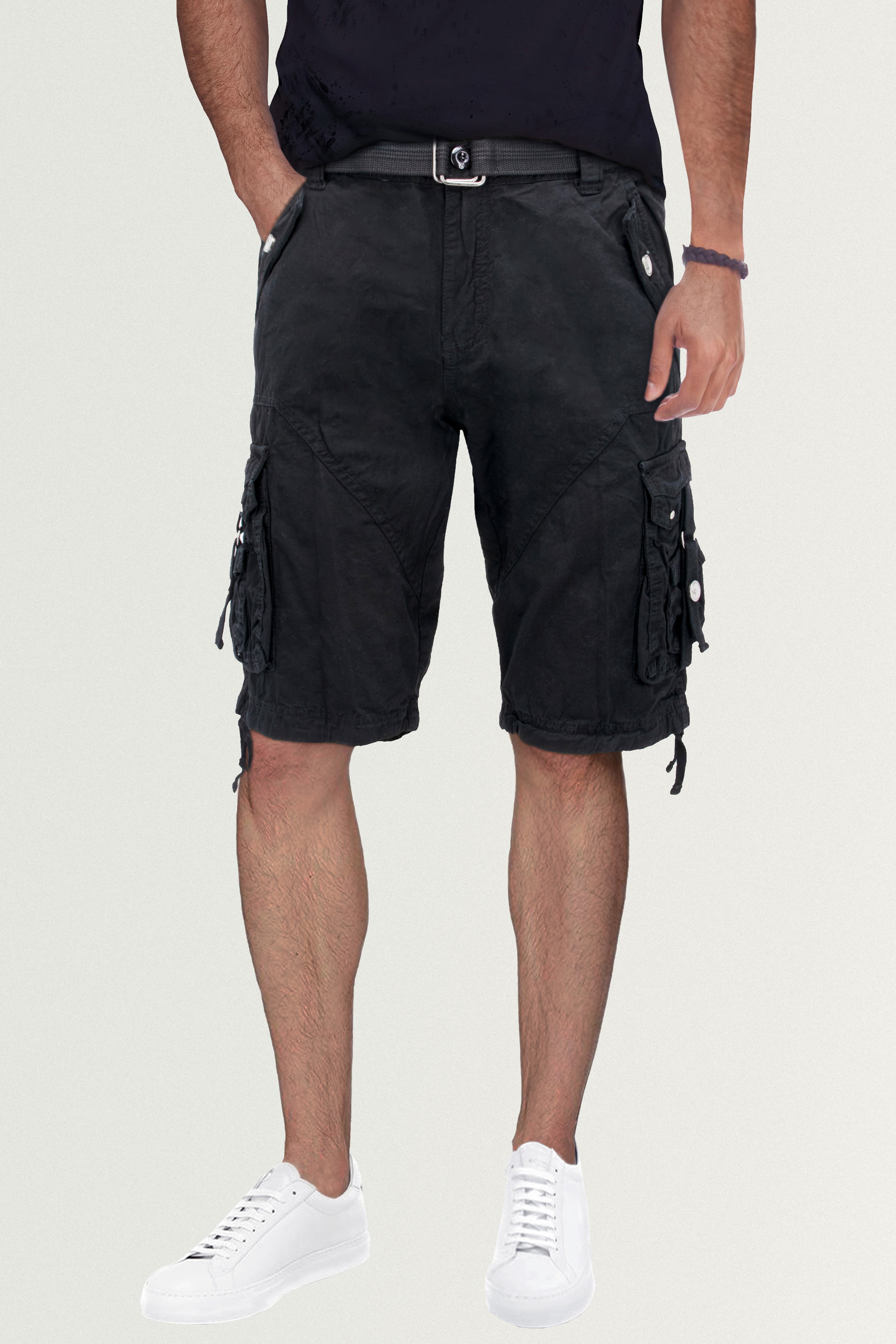 X RAY Mens Tactical Bermuda Cargo Shorts Camo and Solid Colors