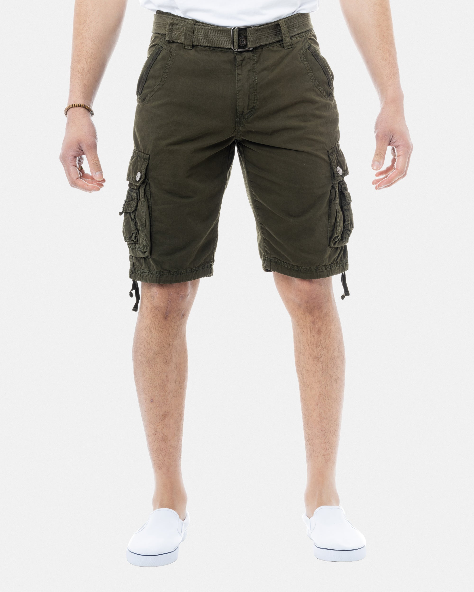 X RAY Mens Tactical Bermuda Cargo Shorts Camo and Solid Colors 12.5" Inseam Knee Length Classic Fit Multi Pocket Capri Pants