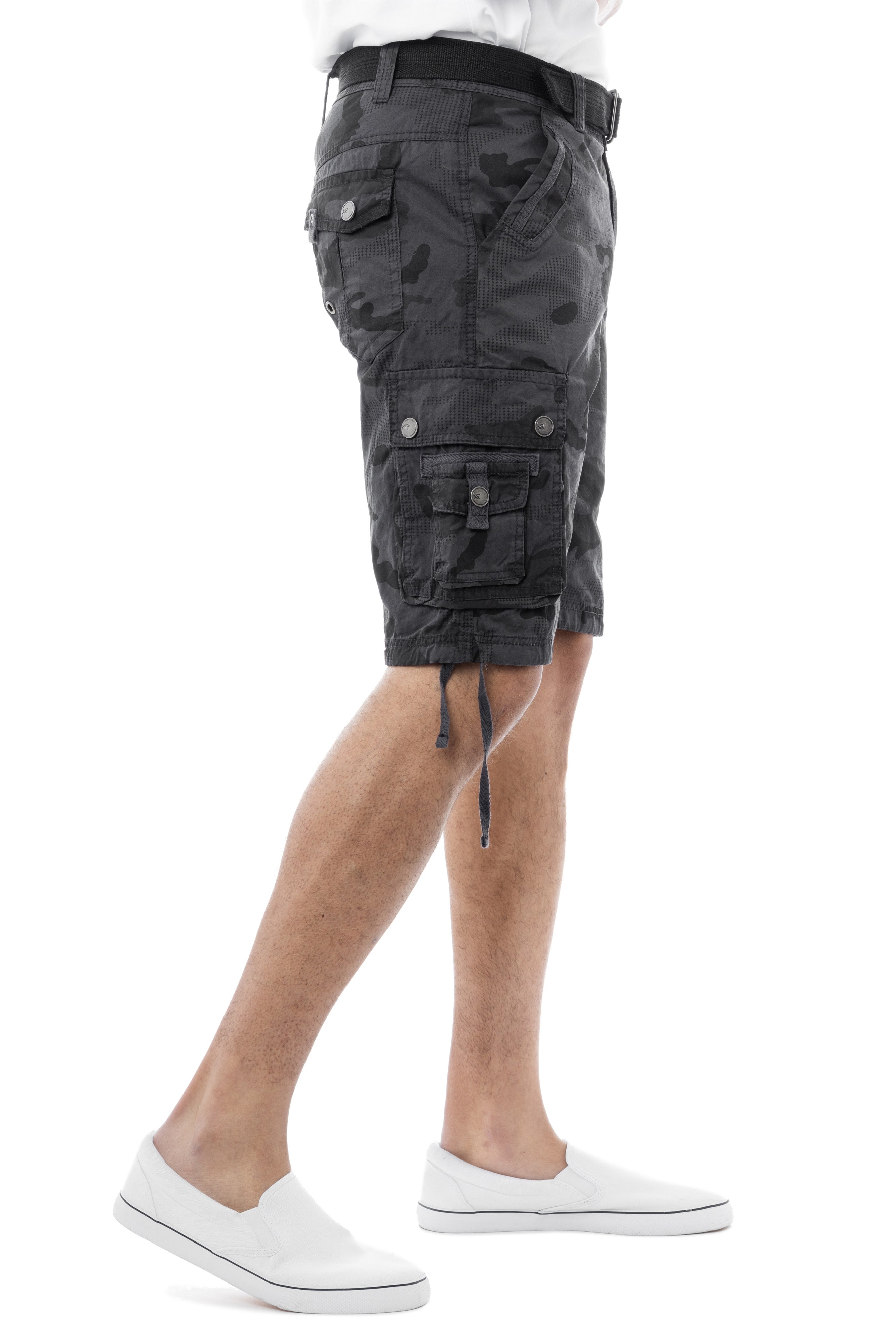 【SCENERITY】Is Cargo Bermuda Pants Sweat Cargo Bermuda Pants - SCENERITY | 60% - Asian Fashion