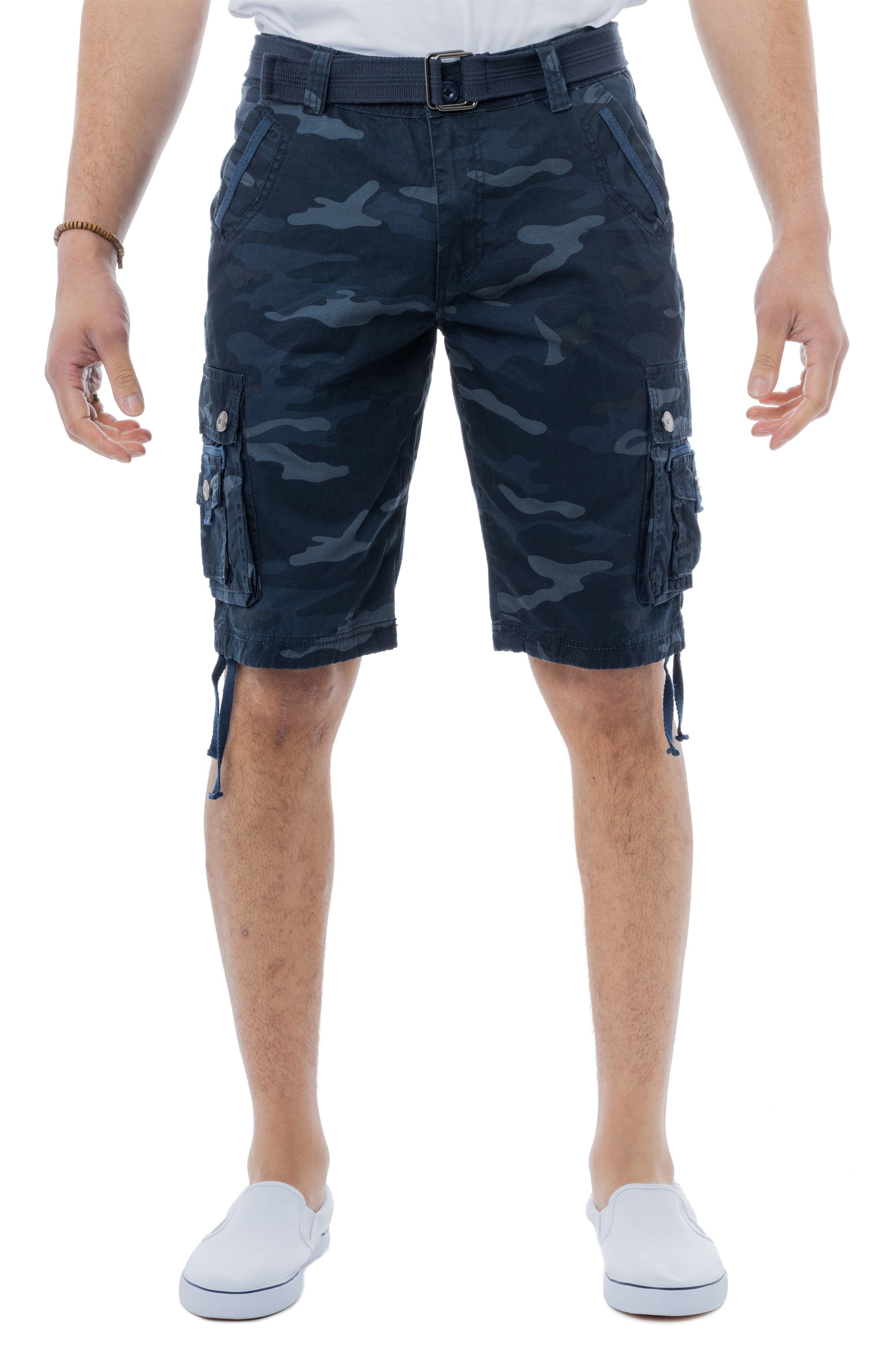 X RAY Mens Tactical Bermuda Cargo Shorts Camo and Solid Colors