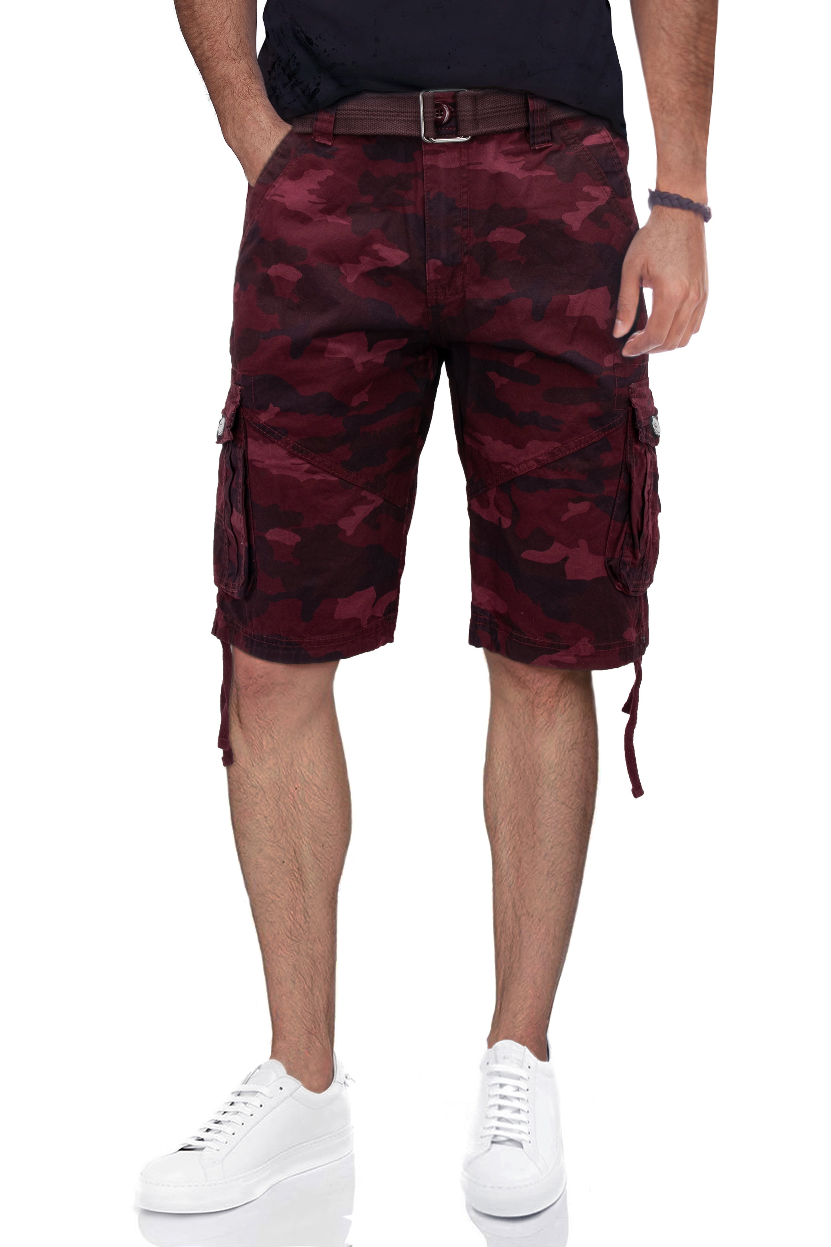 【BADBLOOD】Mystic Nylon Reflective Bermuda Cargo Pants-Camo MUSINSA | BADBLOOD Mystic Nylon Reflective Bermuda Cargo