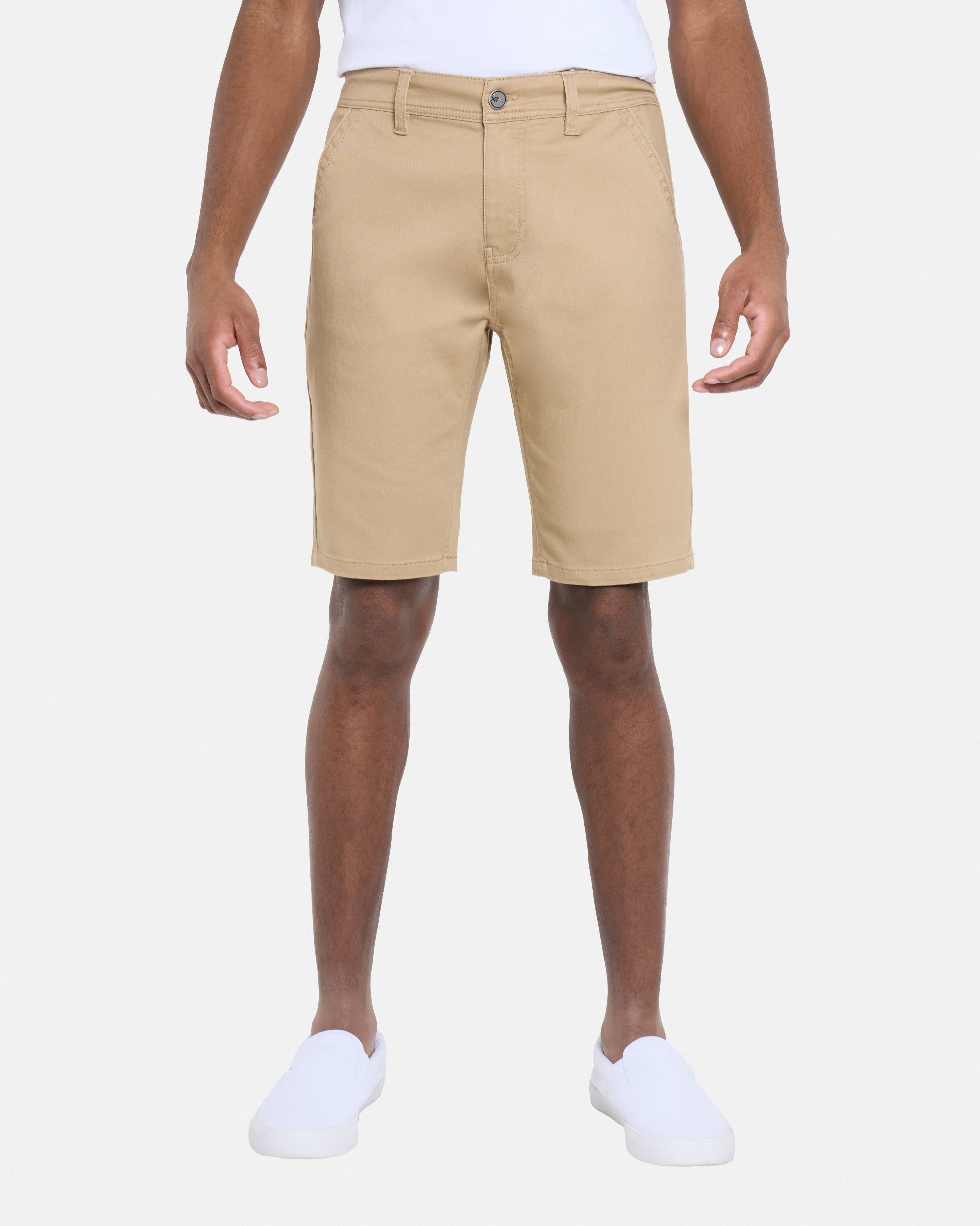X RAY Men's Flat Front Chino Shorts