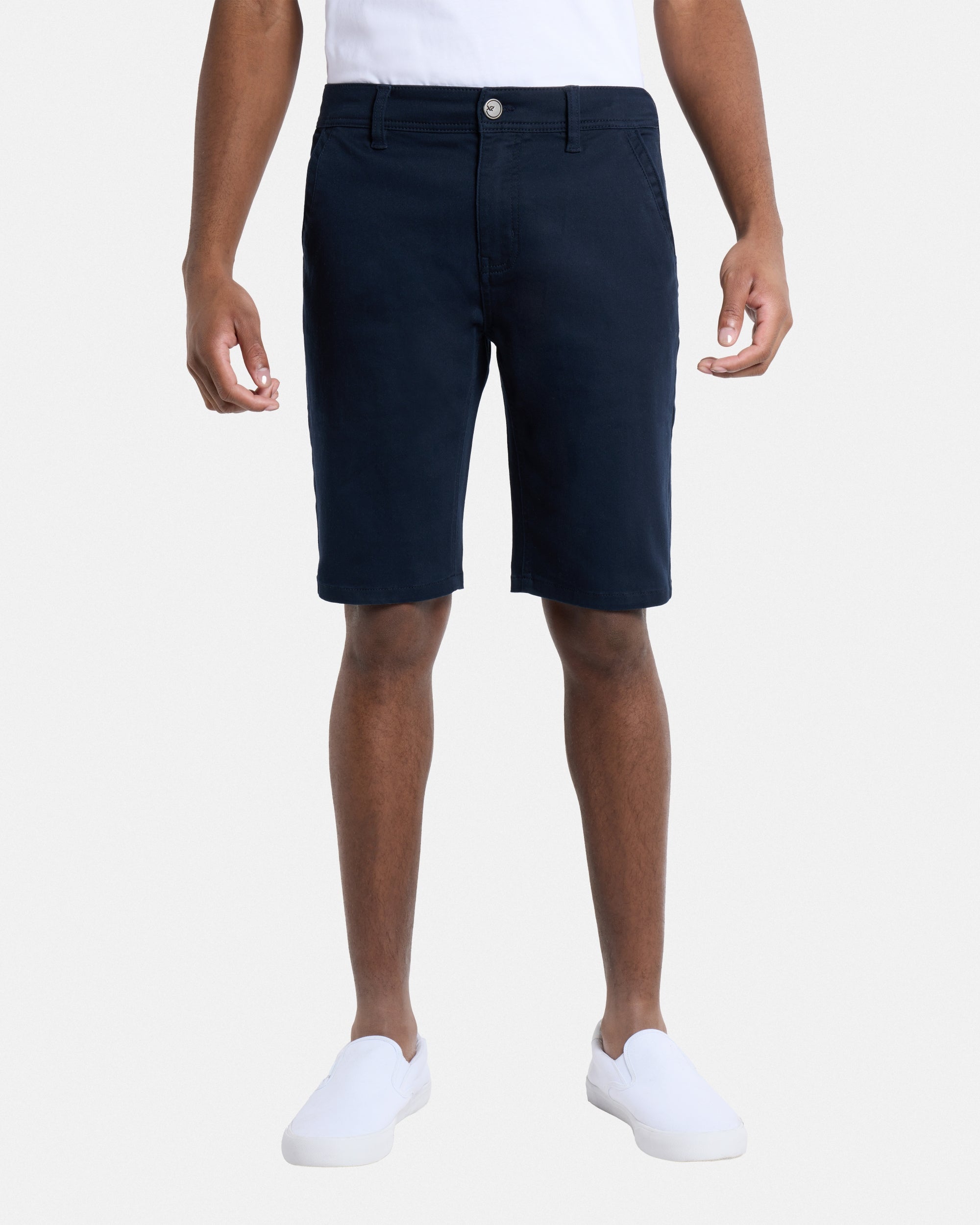 X RAY Men's Flat Front Chino Shorts