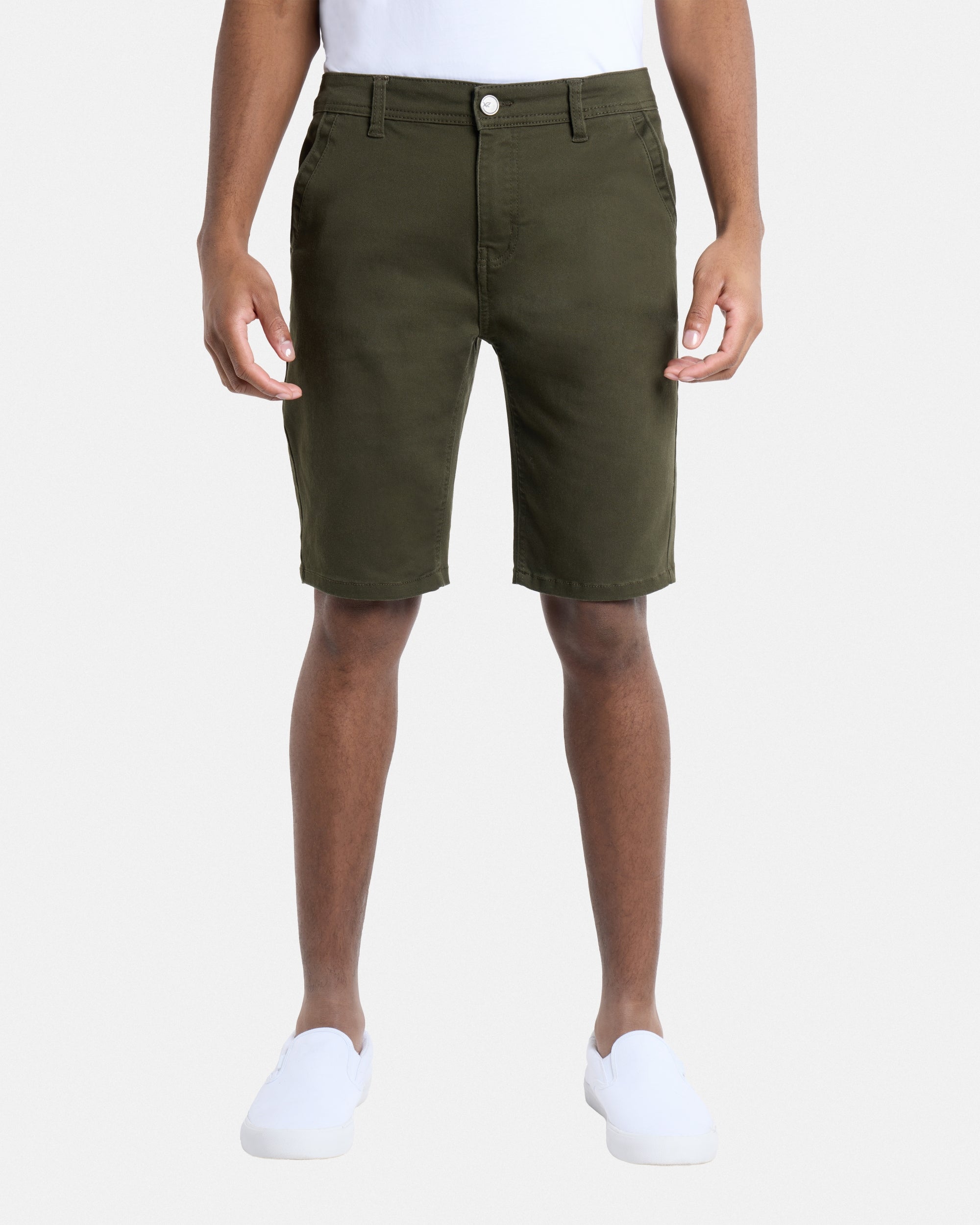 X RAY Men's Flat Front Chino Shorts