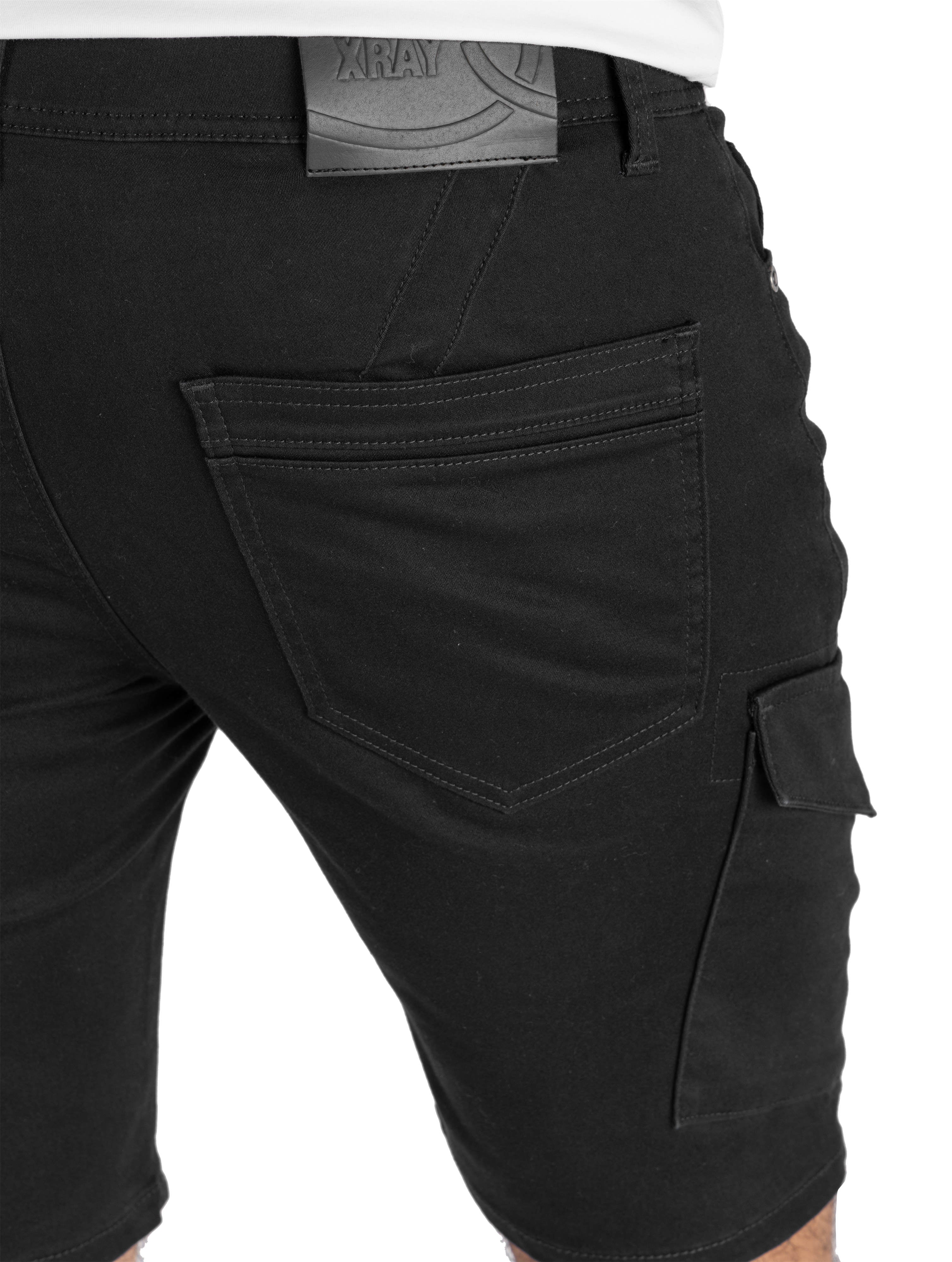 Short preto fashion pants