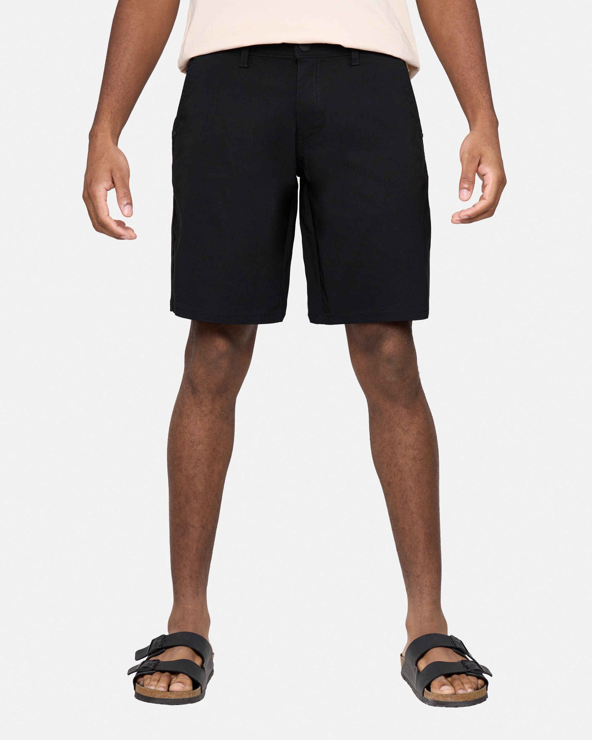 美品　NO GOLF Nylon Short Pants NO GOLF Nylon Short Pants - Khaki Check