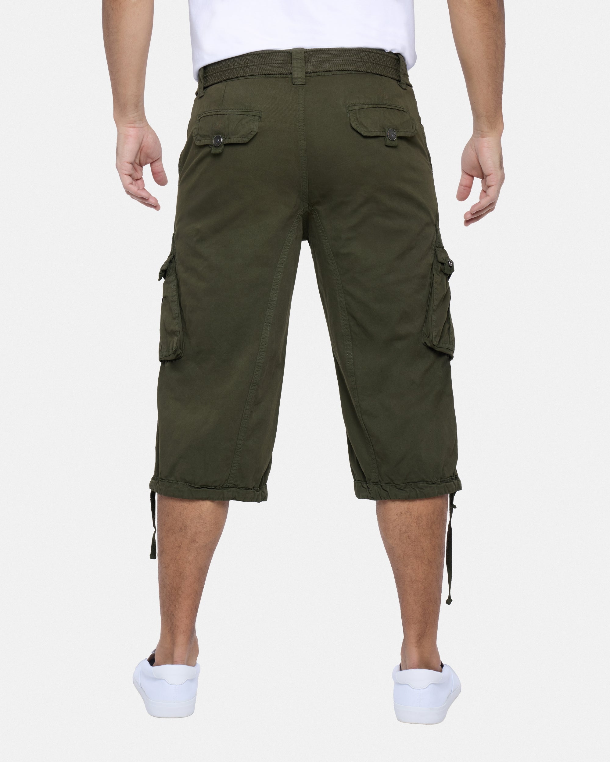 00s kmrii cargo sarouel pants shorts パンツ Men's 3/4 Short Bermuda Cargo Outdoor Capris - TrailPioneer M031