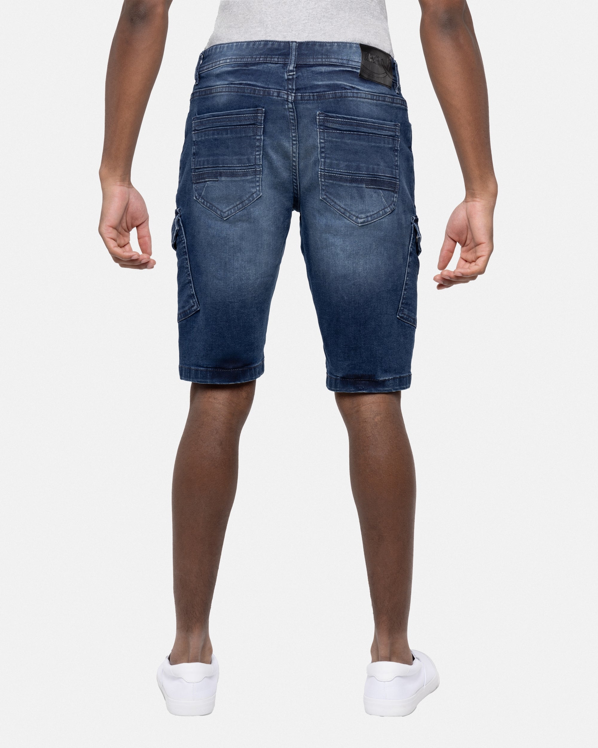 #XMS-94029 Denim Cargo Shorts