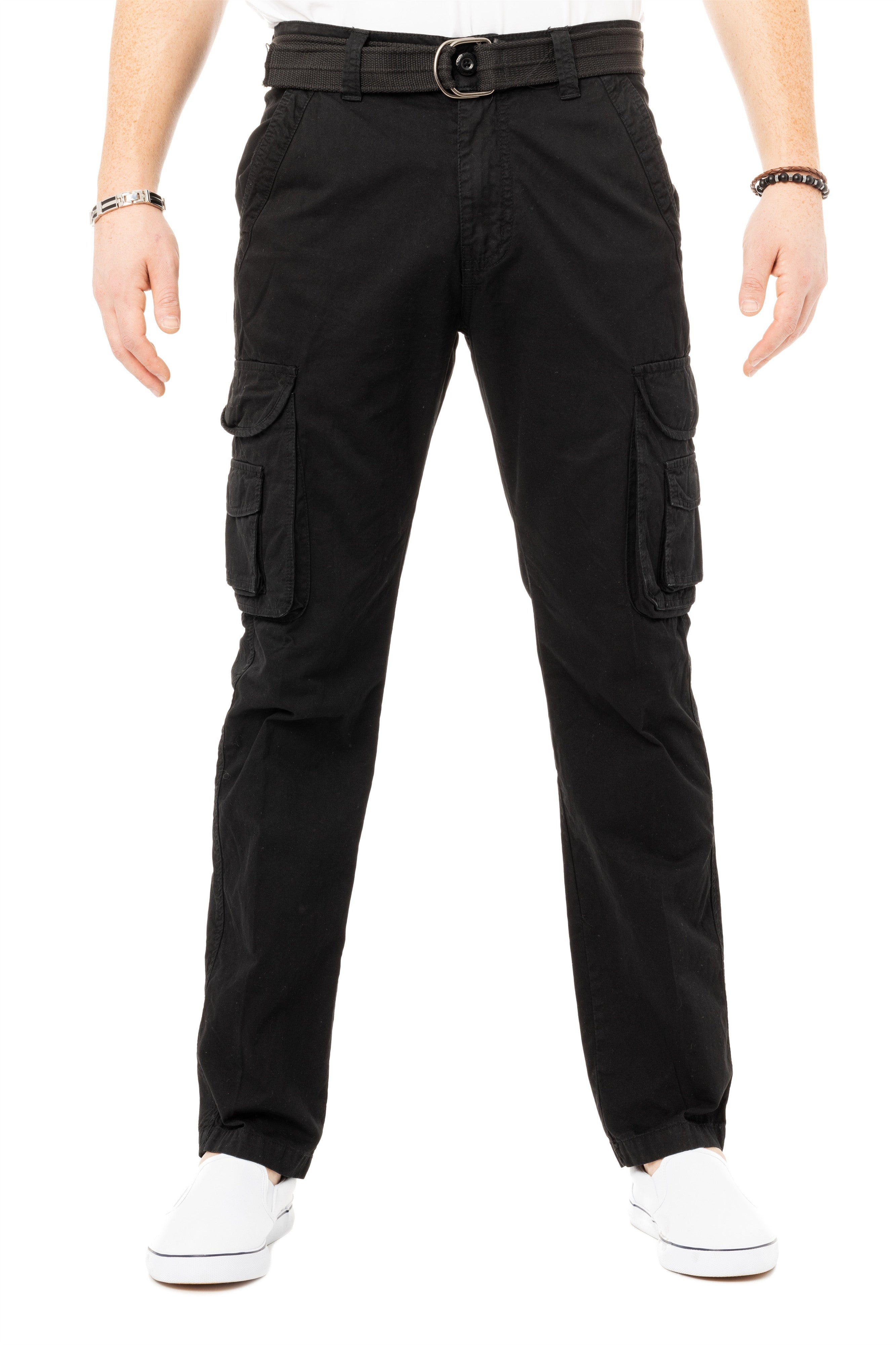 Tapered Fit Cargo Trousers with 30% discount!