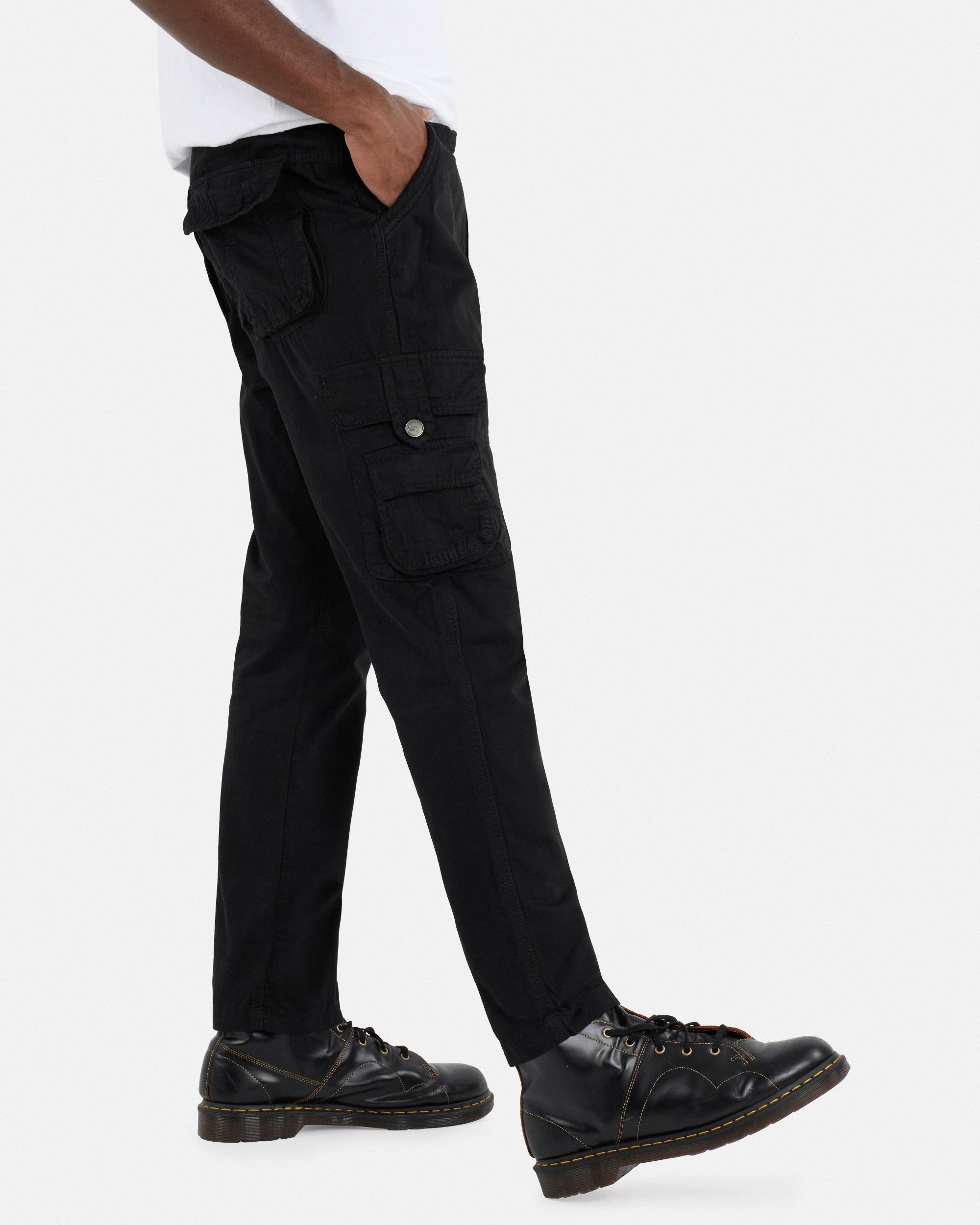 #XMT-19023 Slim Fit Twill Cargo Pants-thumbmail-3