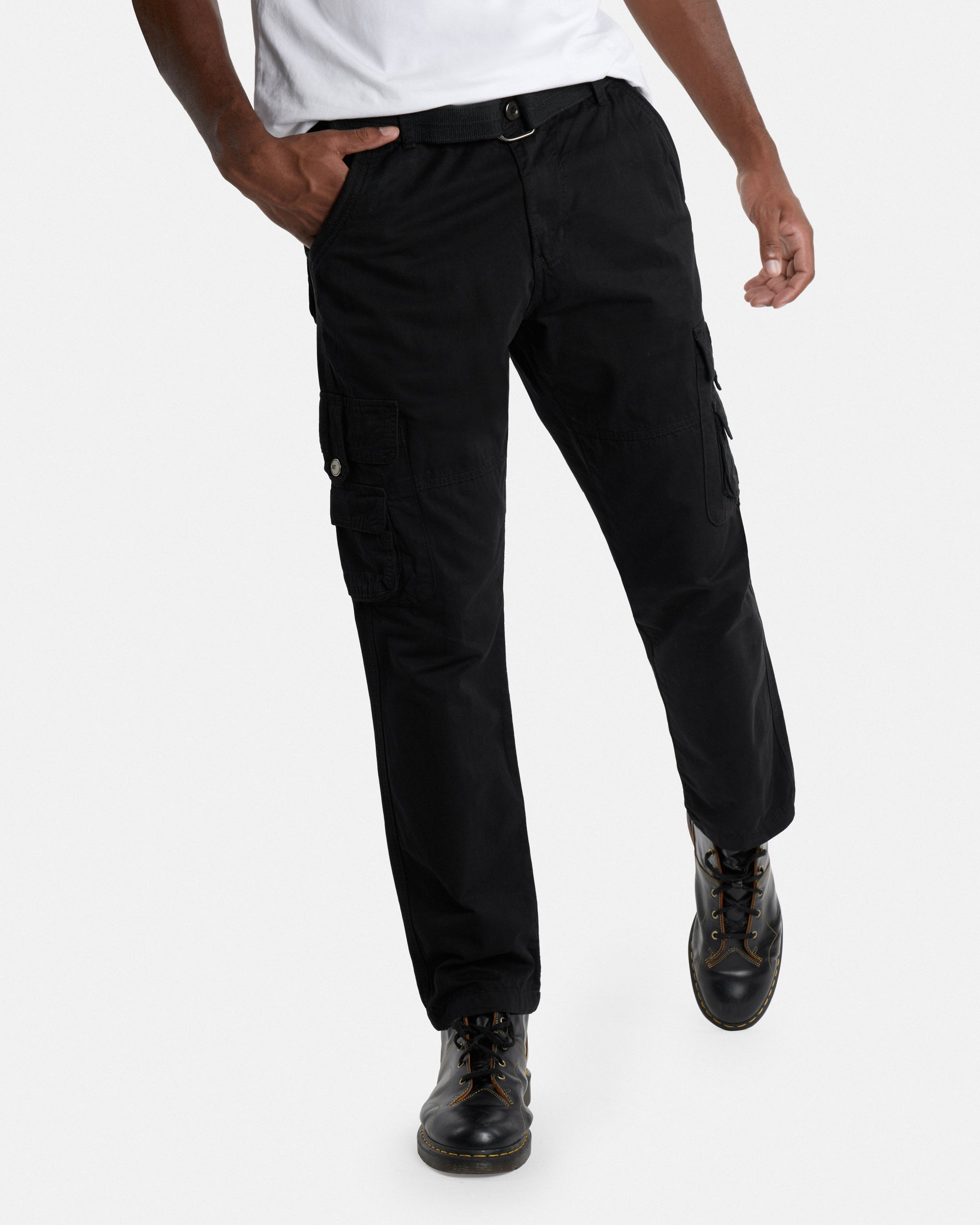 #XMT-19023 Slim Fit Twill Cargo Pants-thumbmail-5