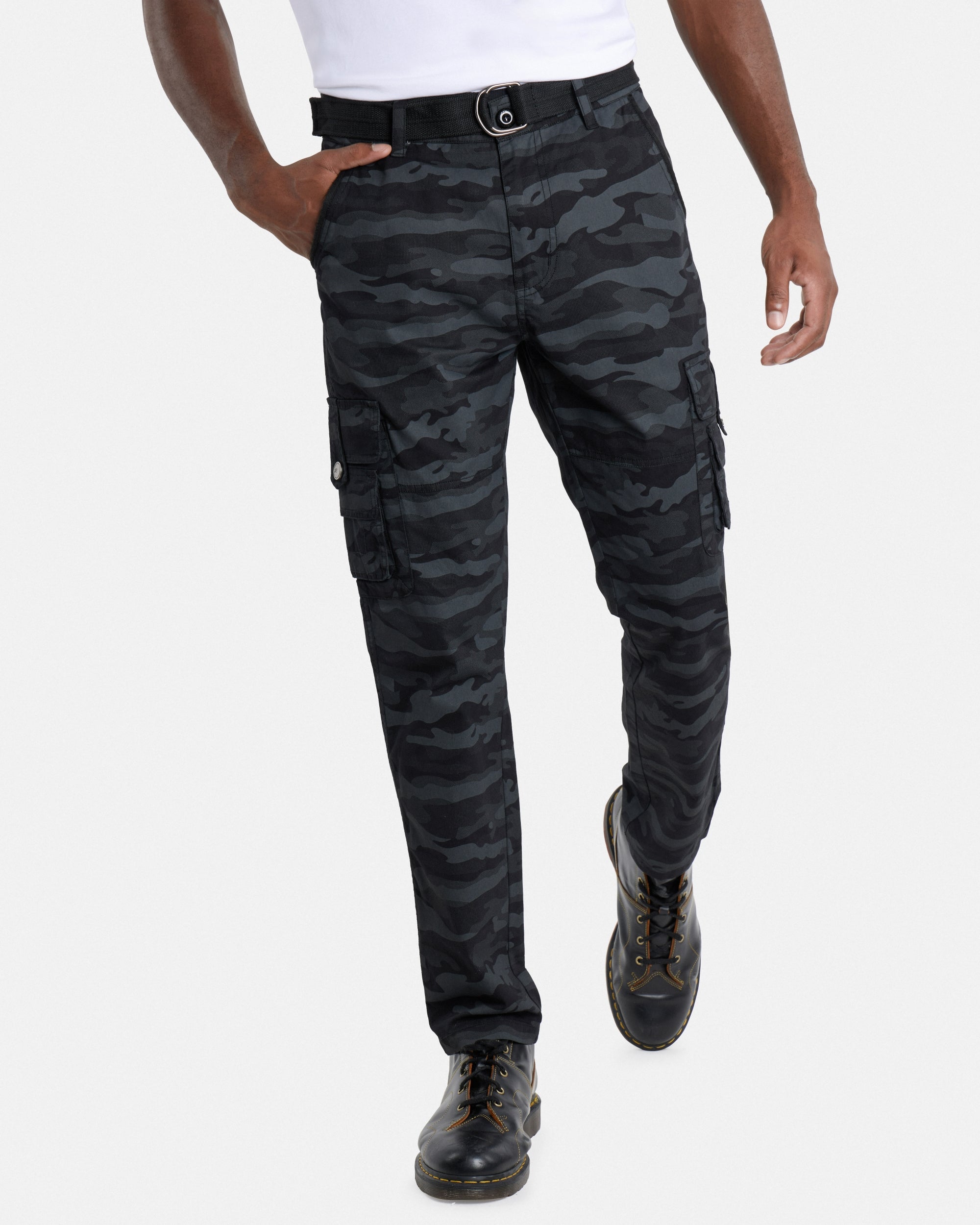 #XMT-19023 Slim Fit Twill Cargo Pants-thumbmail-61
