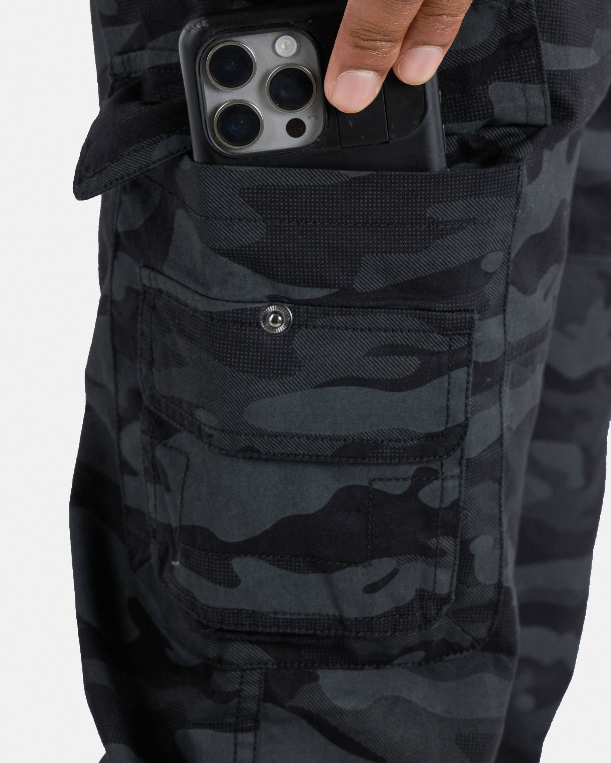 #XMT-19023 Slim Fit Twill Cargo Pants-thumbmail-63