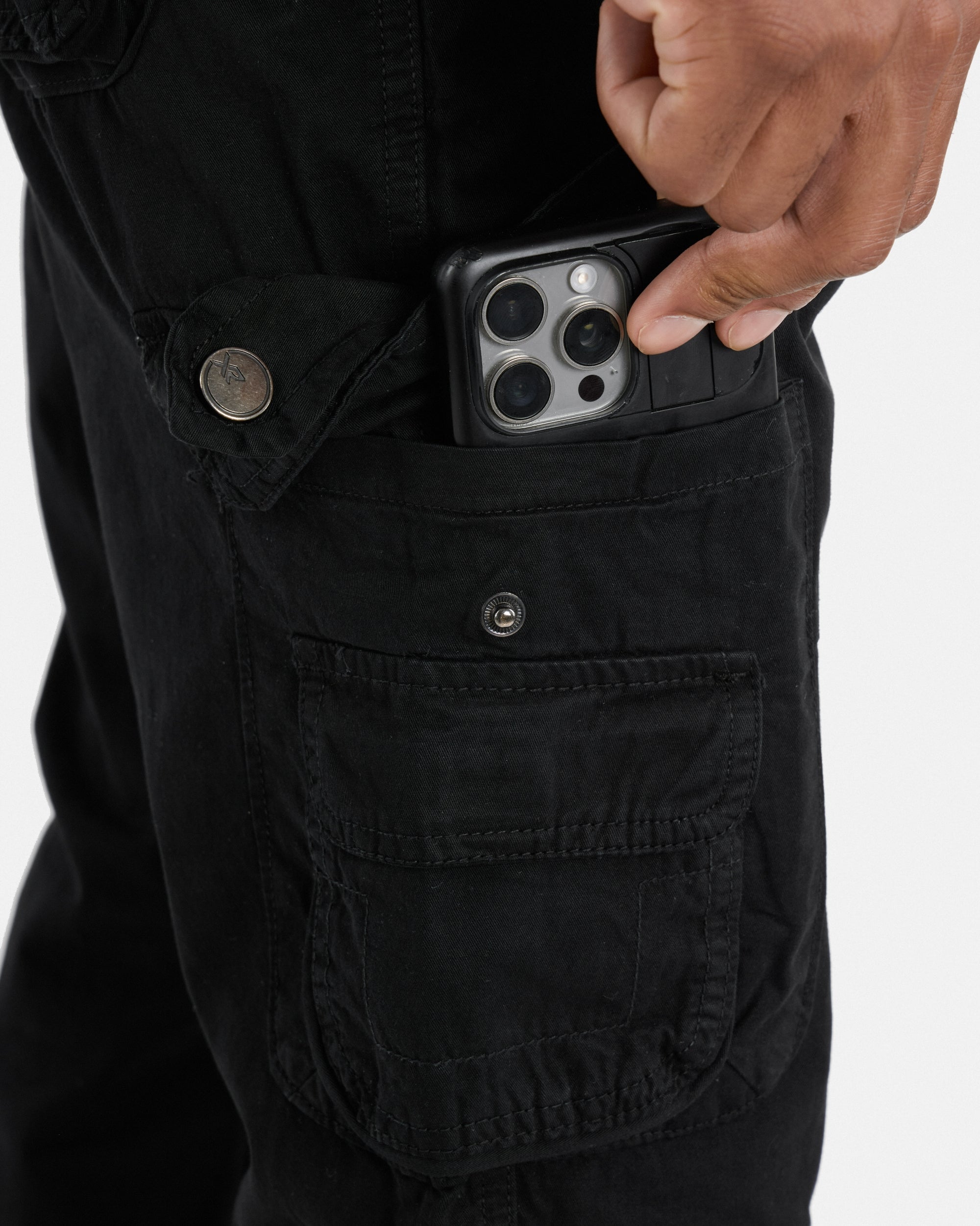 #XMT-19023 Slim Fit Twill Cargo Pants-thumbmail-7