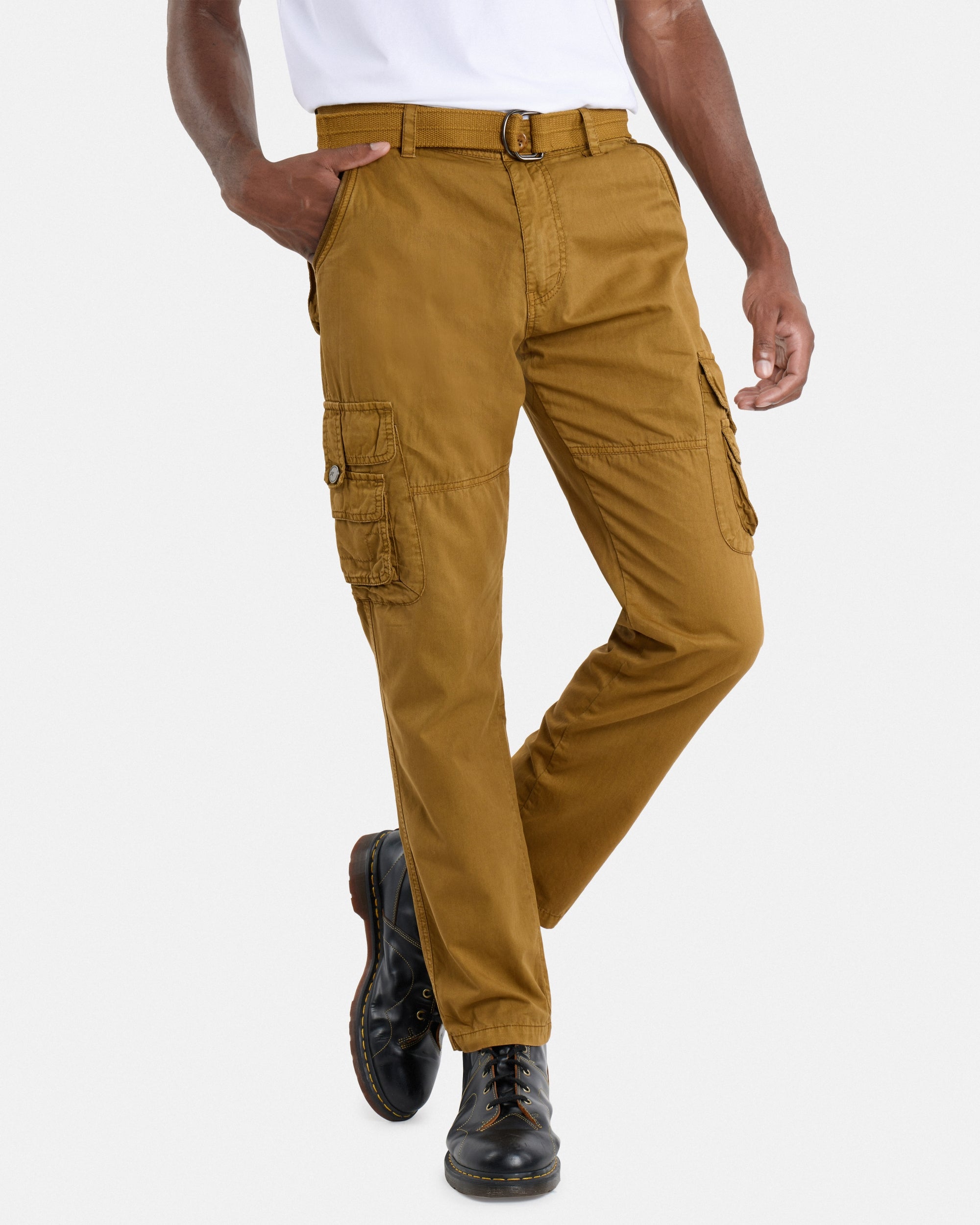 #XMT-19023 Slim Fit Twill Cargo Pants-thumbmail-12