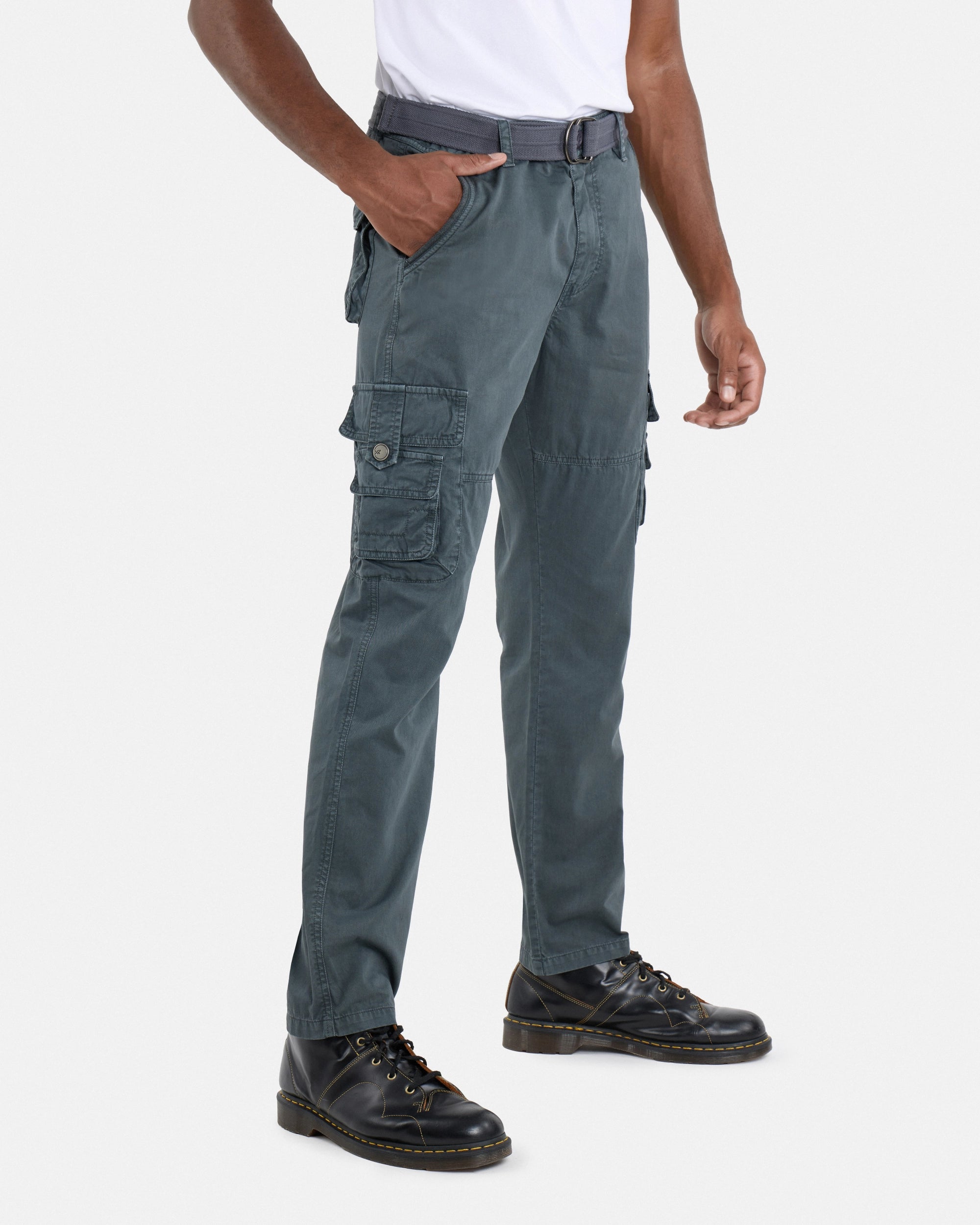 #XMT-19023 Slim Fit Twill Cargo Pants-thumbmail-73