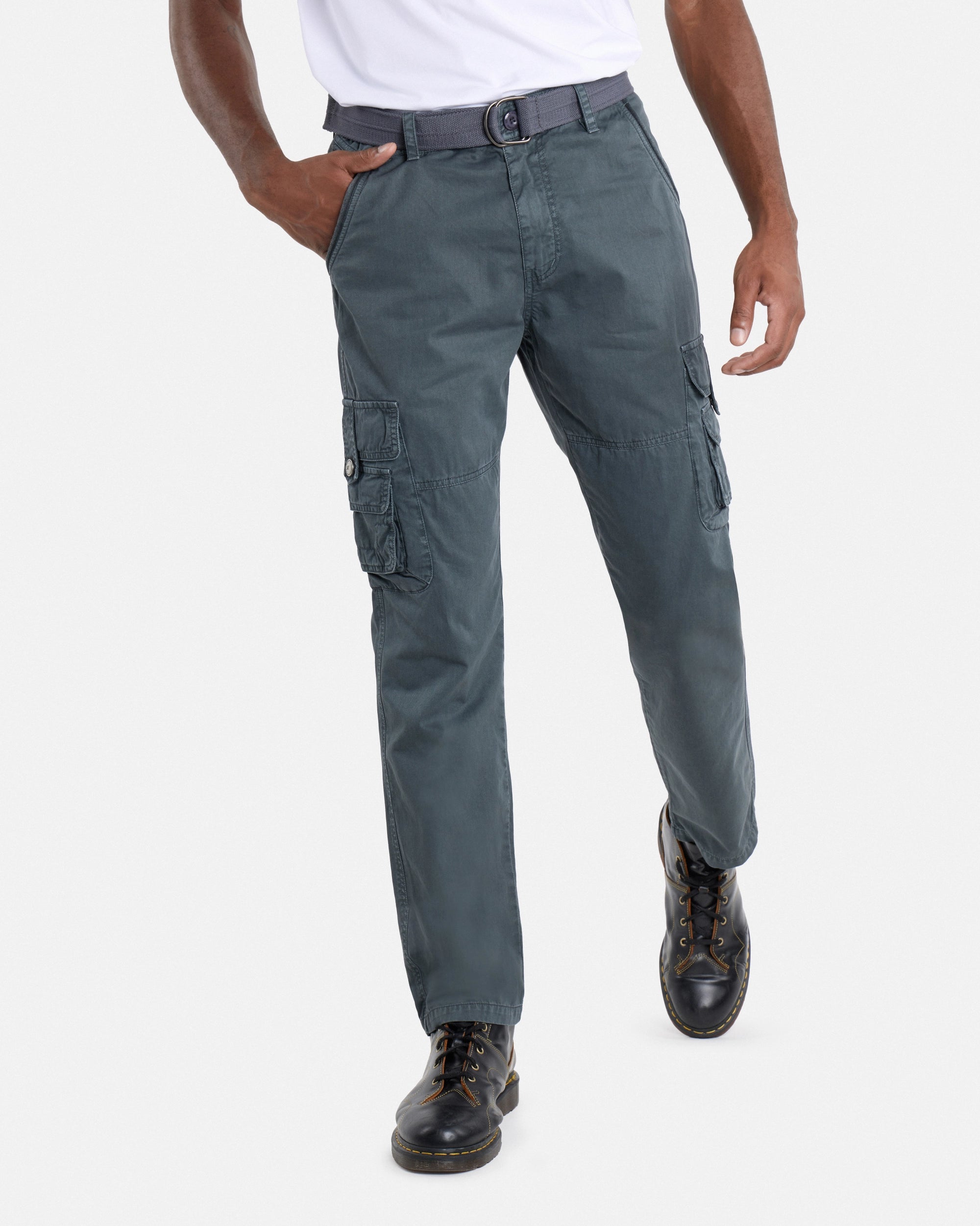 #XMT-19023 Slim Fit Twill Cargo Pants-thumbmail-77