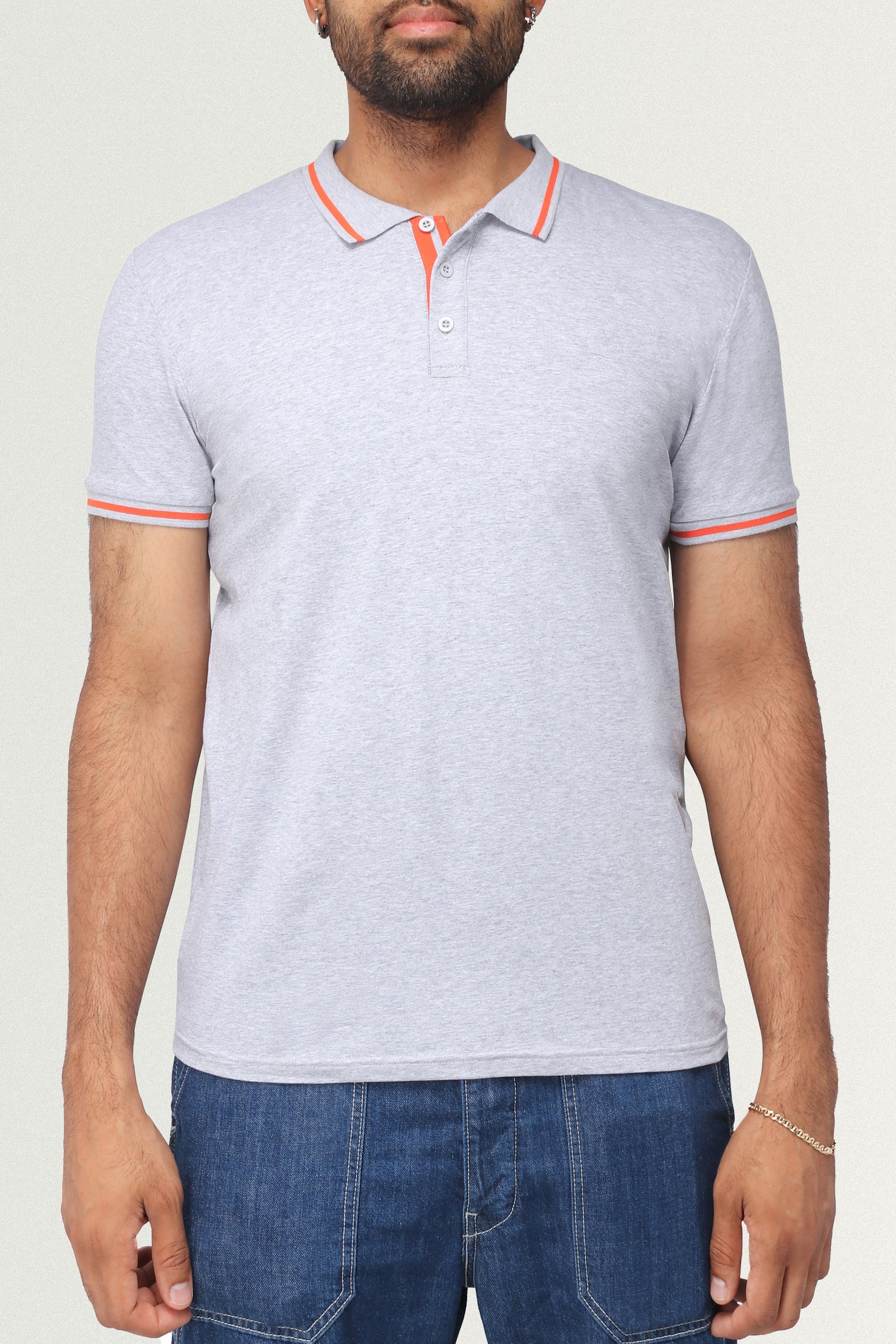 X RAY Men's Basic Short Sleeve Tipped Golf Polo Shirts – X