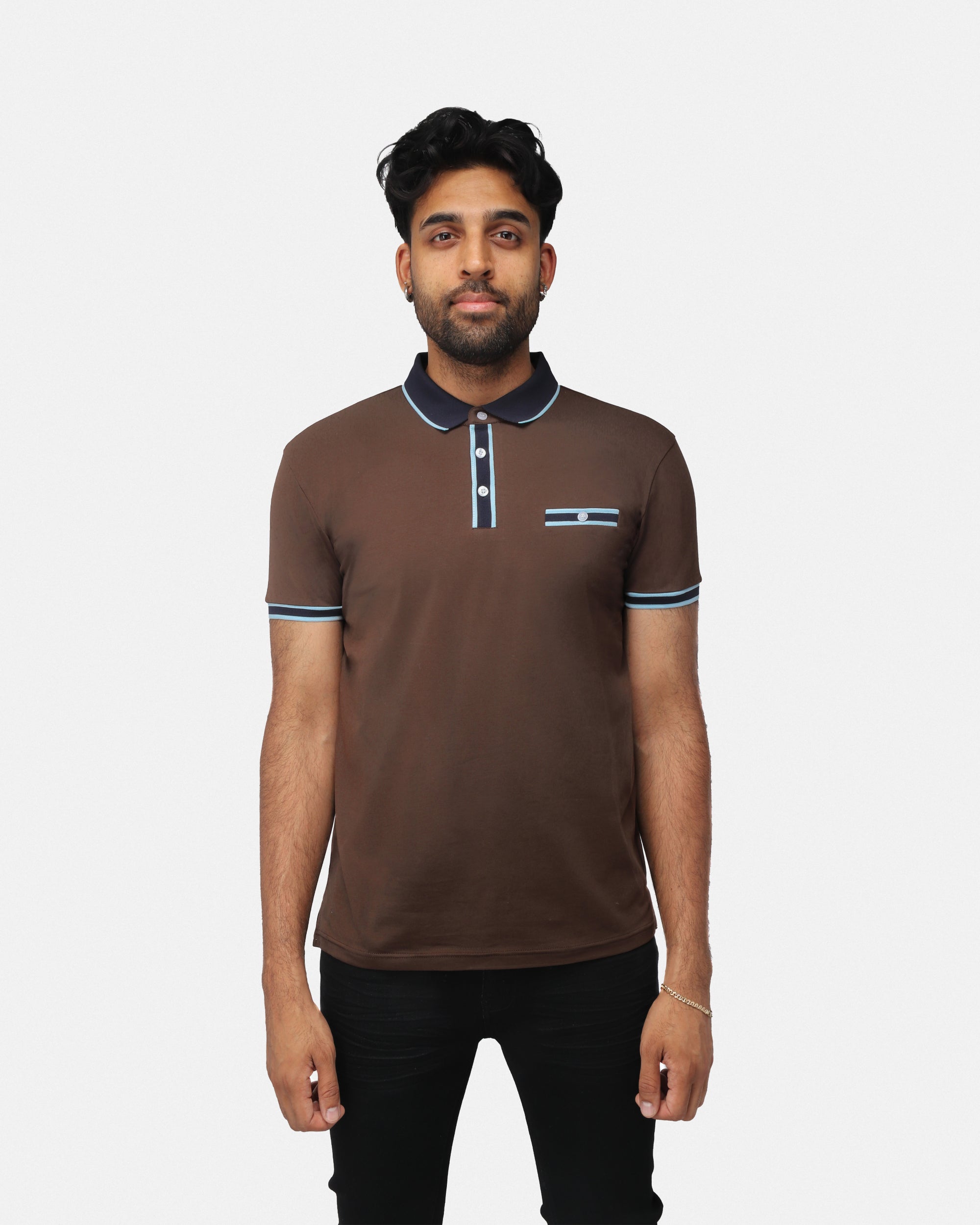 X RAY Men's Basic Short Sleeve Golf Polo Shirts