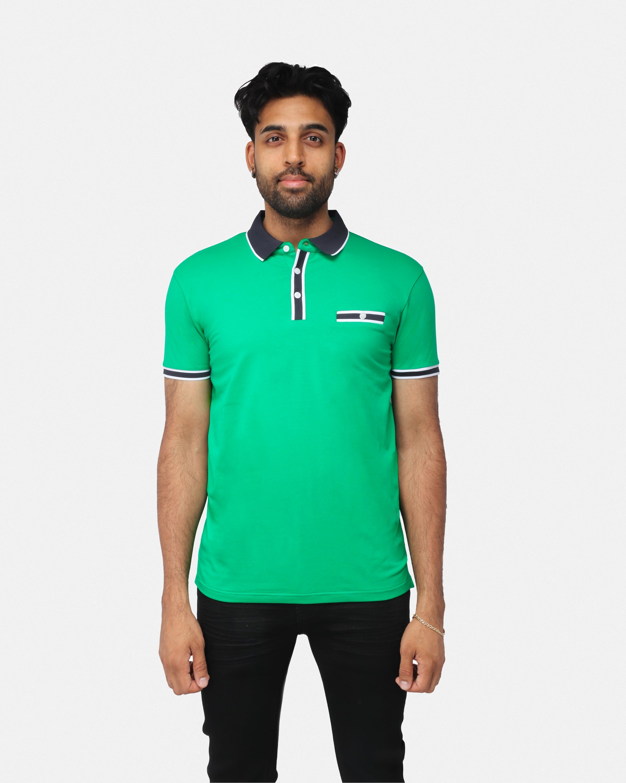 X RAY Men's Basic Short Sleeve Golf Polo Shirts