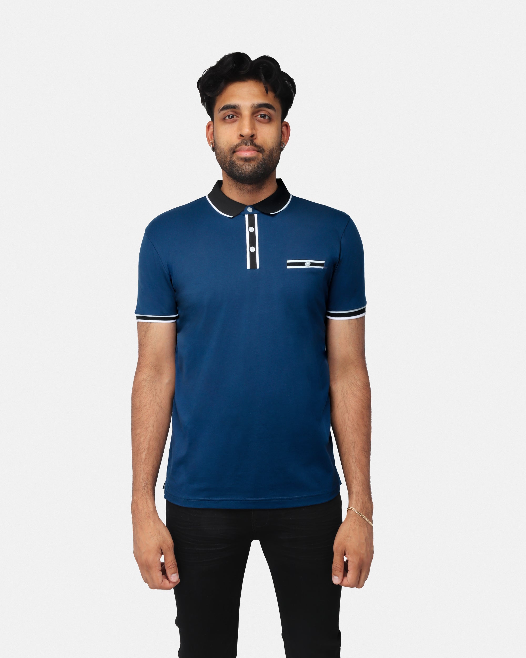 X RAY Men's Basic Short Sleeve Golf Polo Shirts