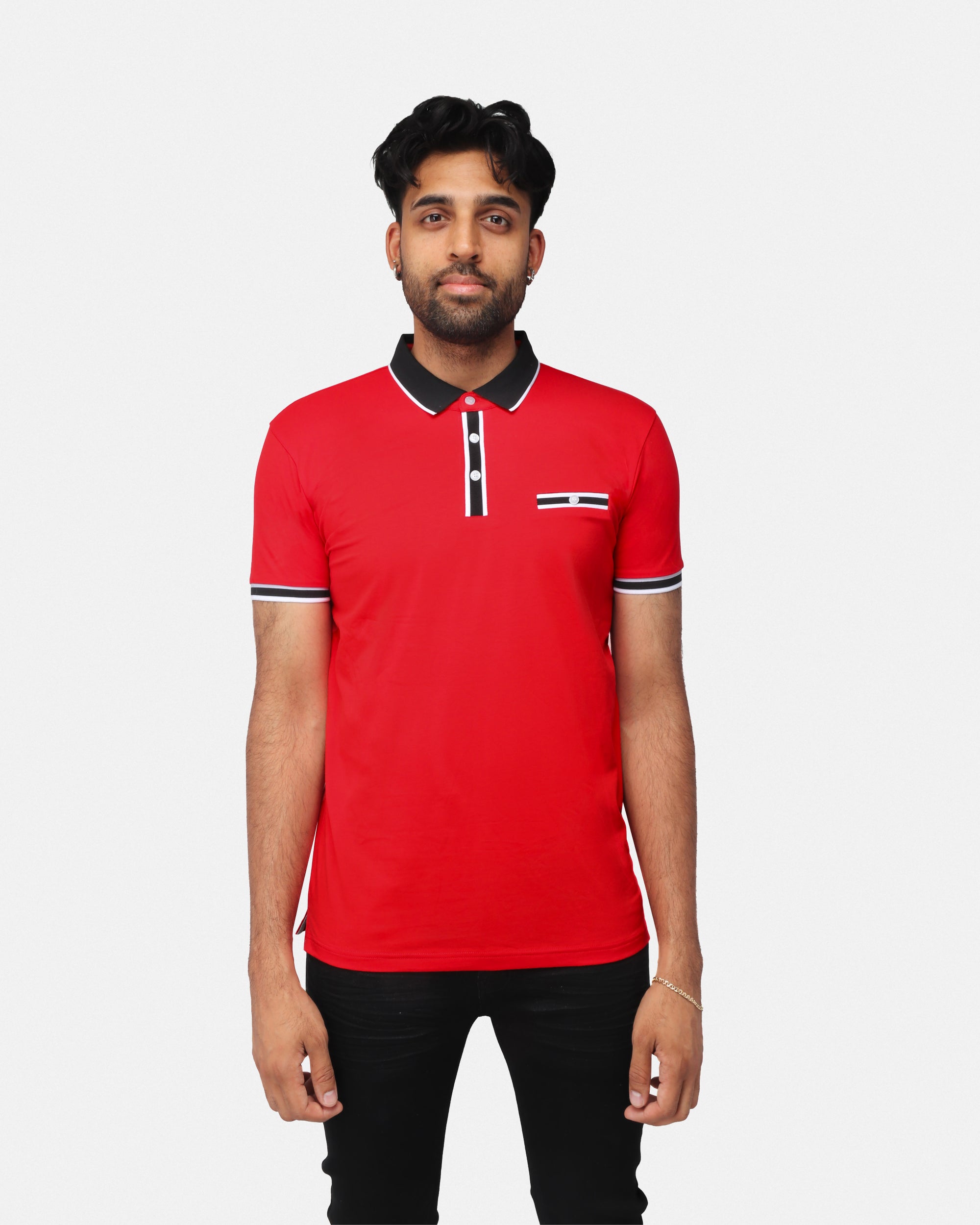 X RAY Men's Basic Short Sleeve Golf Polo Shirts