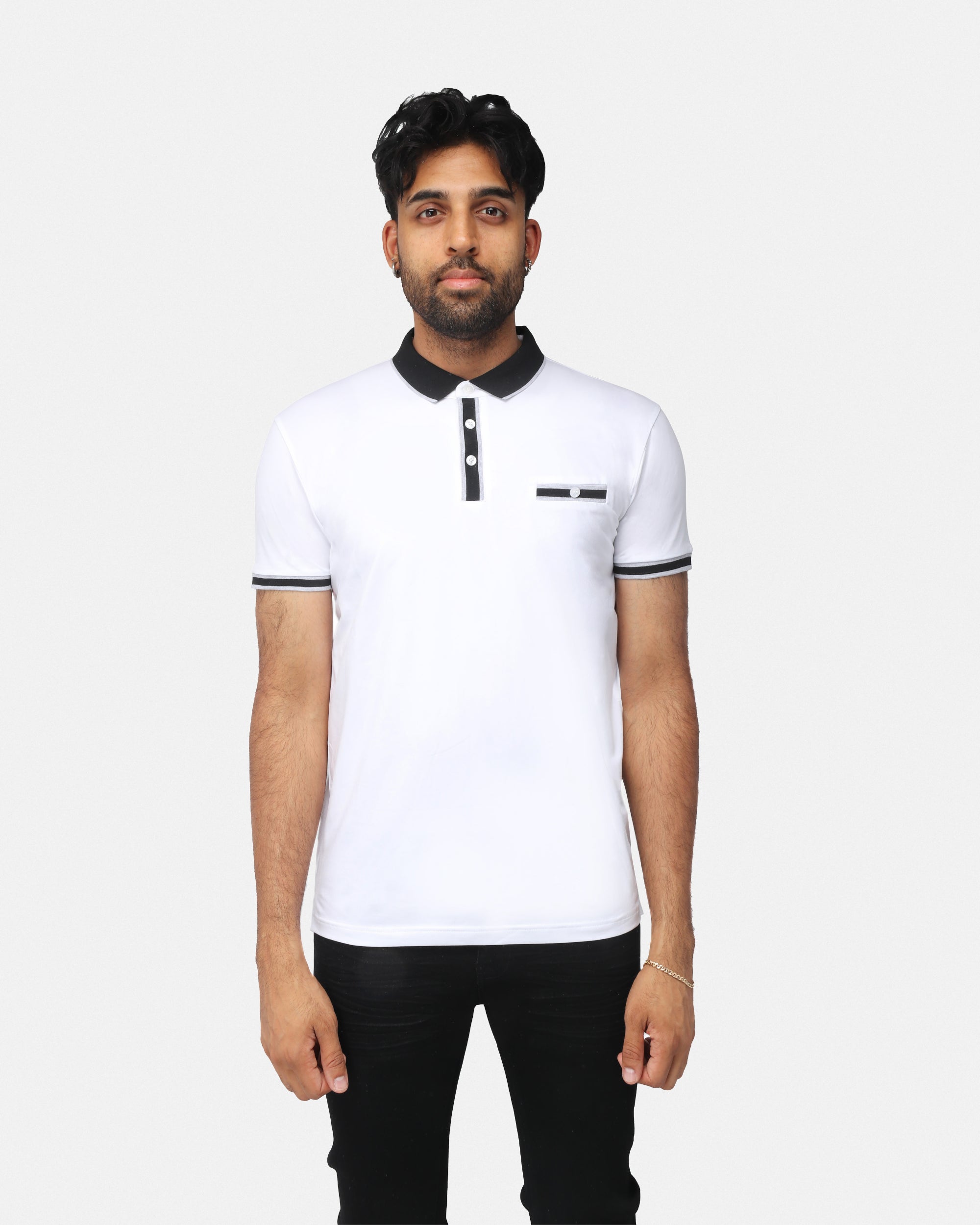 X RAY Men's Basic Short Sleeve Golf Polo Shirts