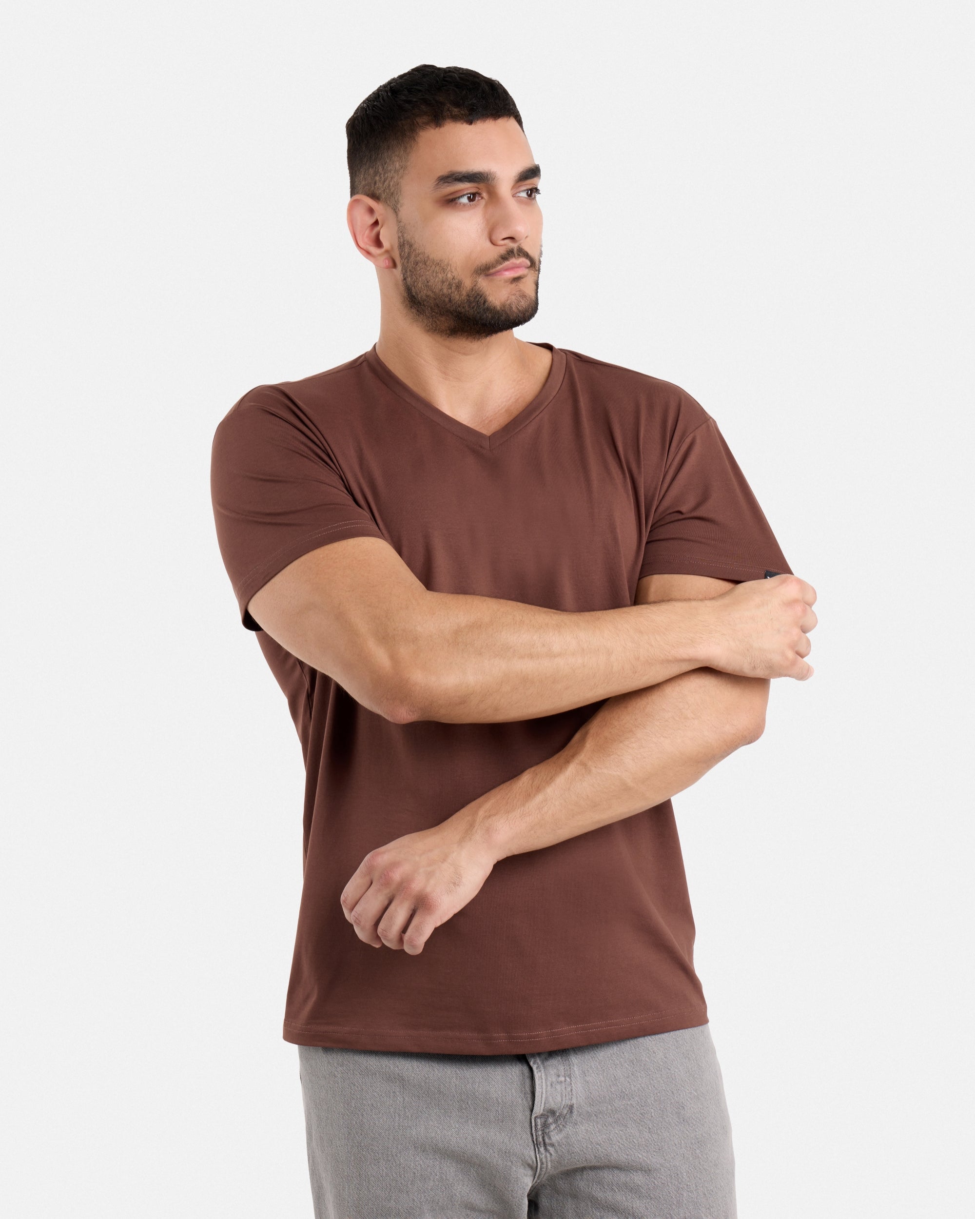 XMTS-2641 The Classic Comfort V-Neck Tee – X-RAY JEANS