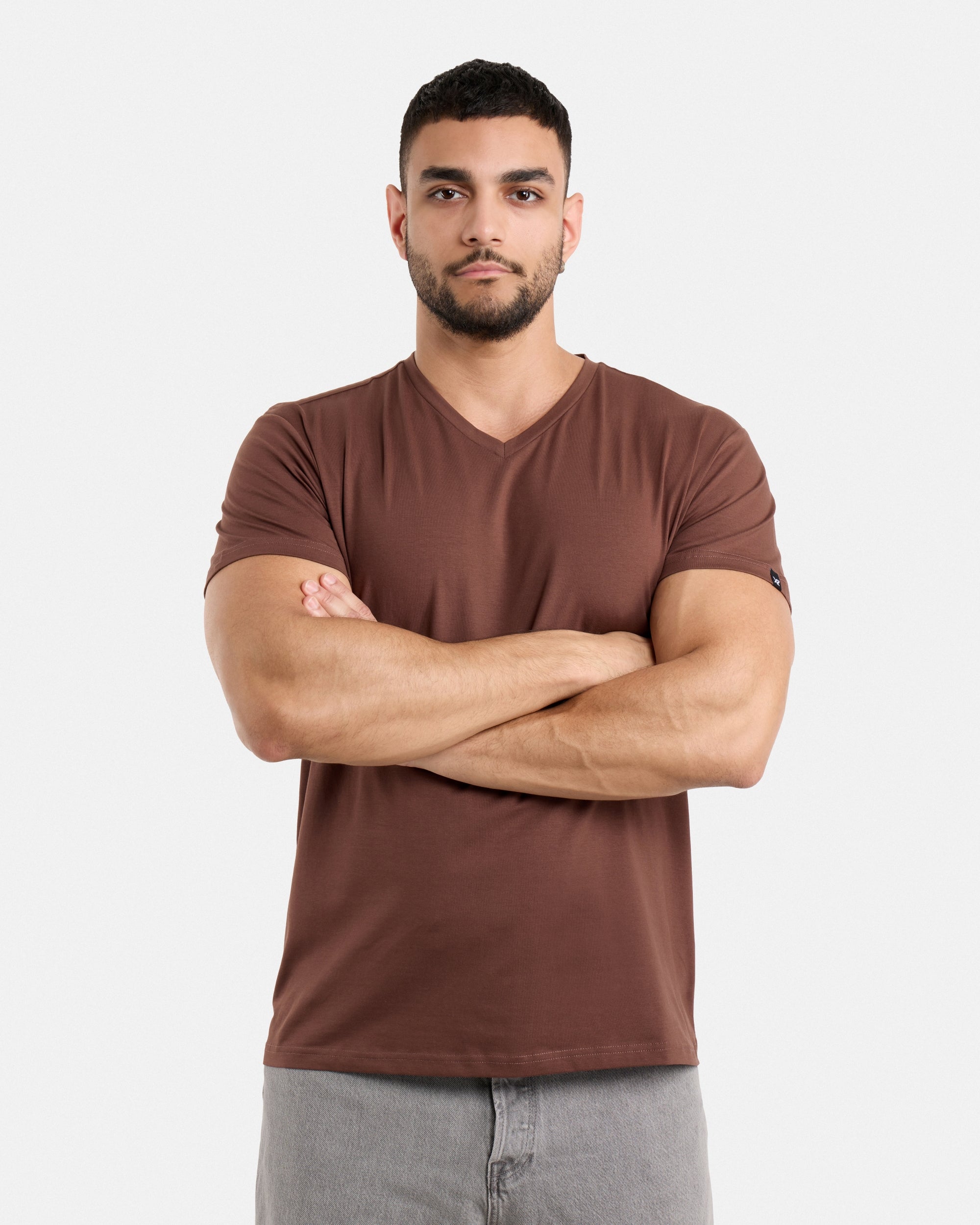 XMTS-2641 The Classic Comfort V-Neck Tee – X-RAY JEANS