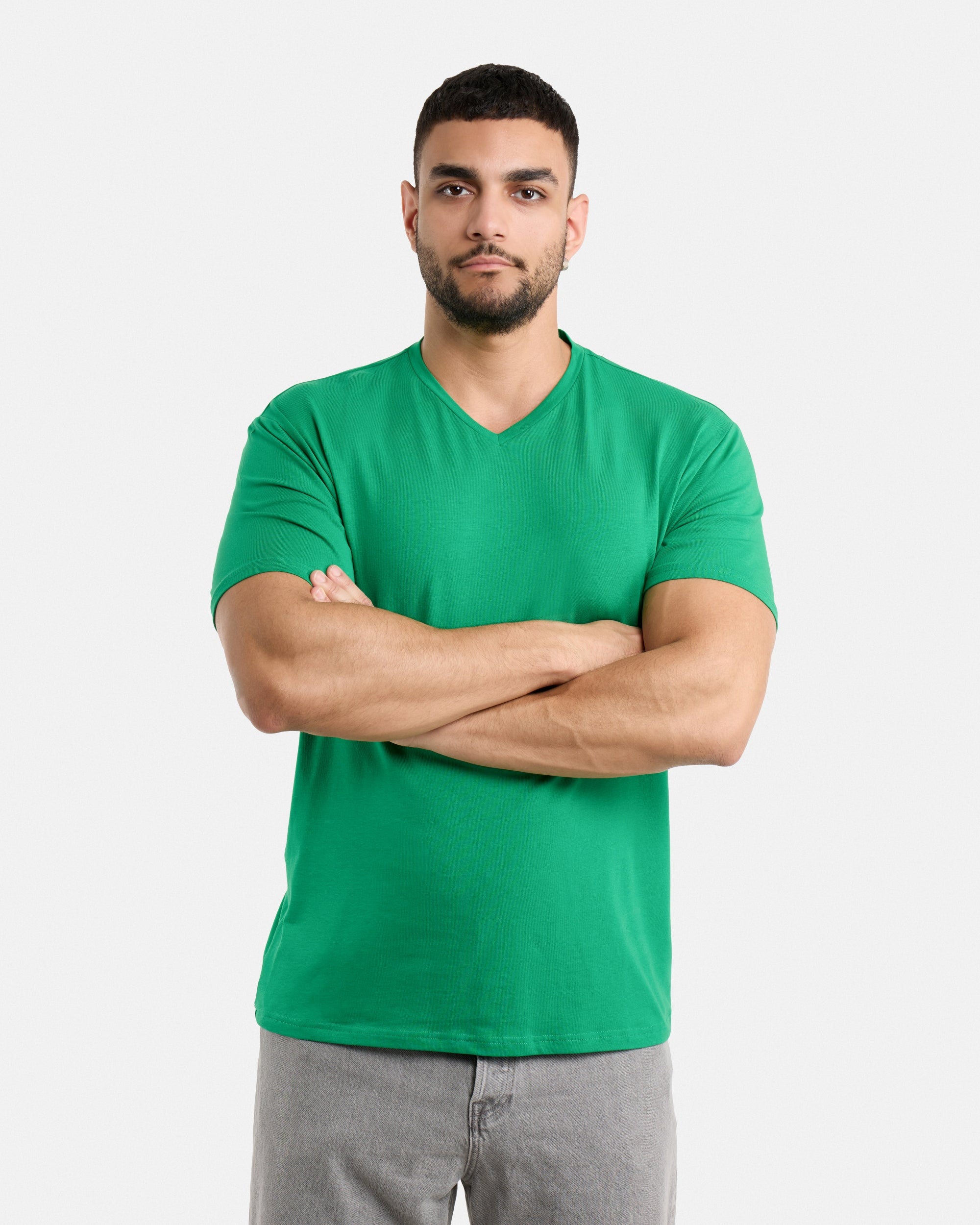 #XMTS-2641 The Classic Comfort V-Neck Tee
