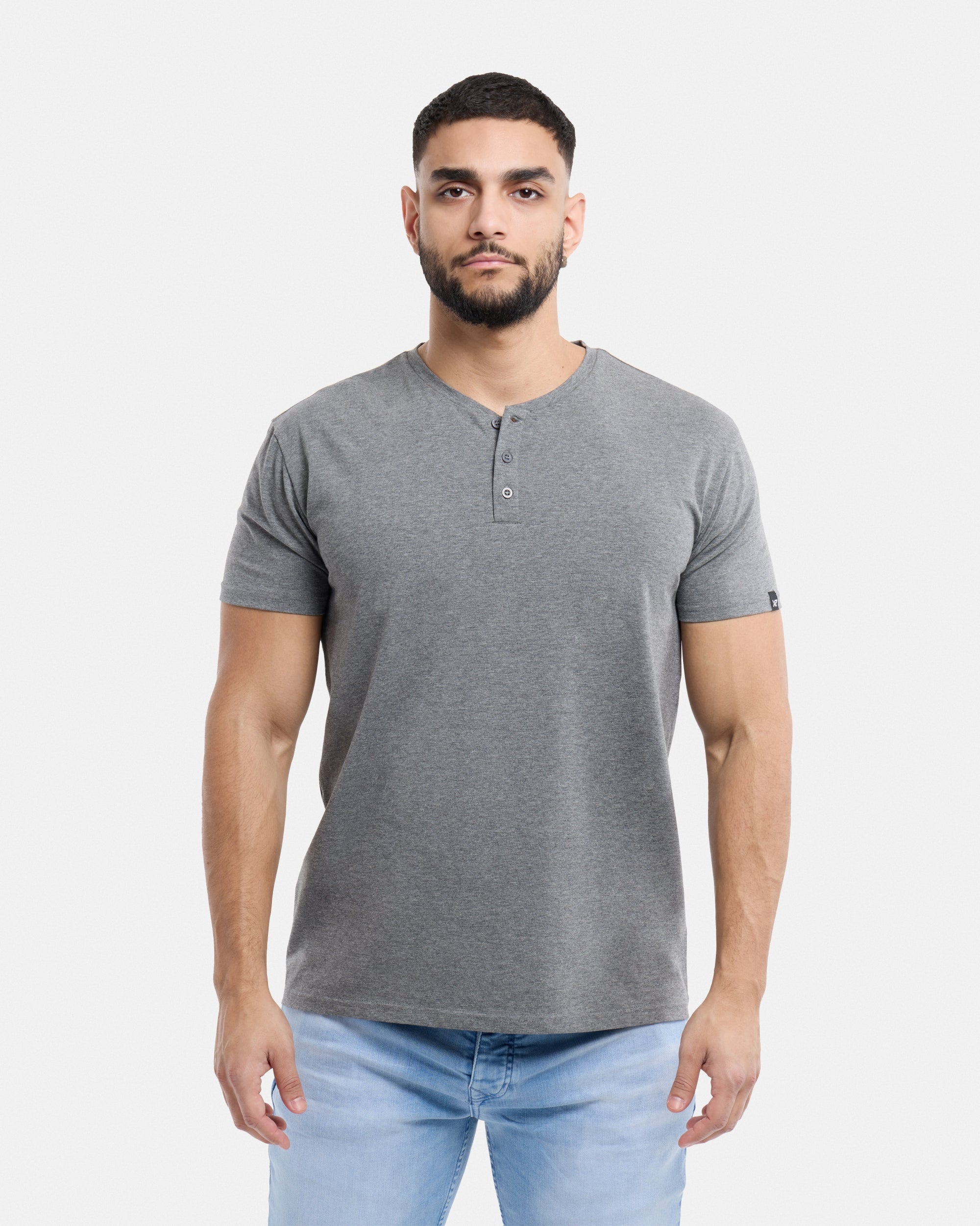 #XMTS-27014 The Classic Comfort Henley Tee