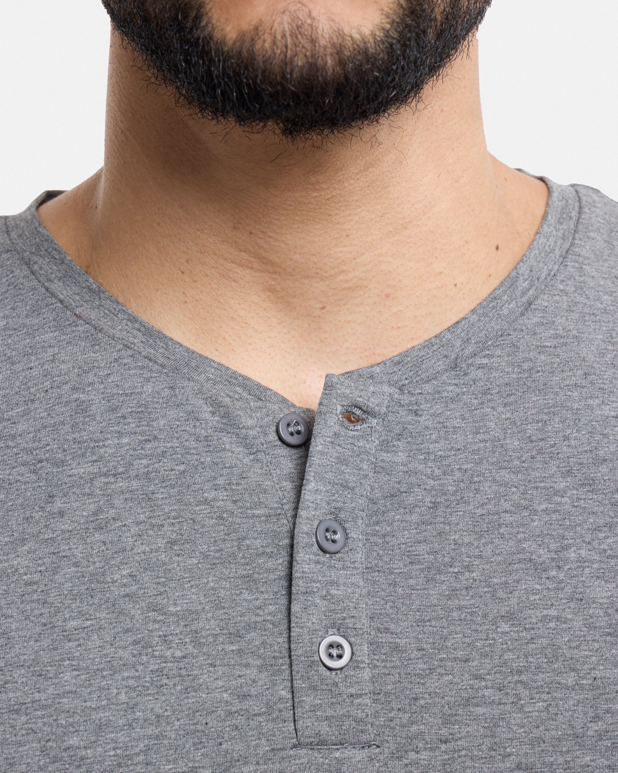 X RAY Men's Basic Henley Neck Short Sleeve T-Shirt – X-RAY JEANS