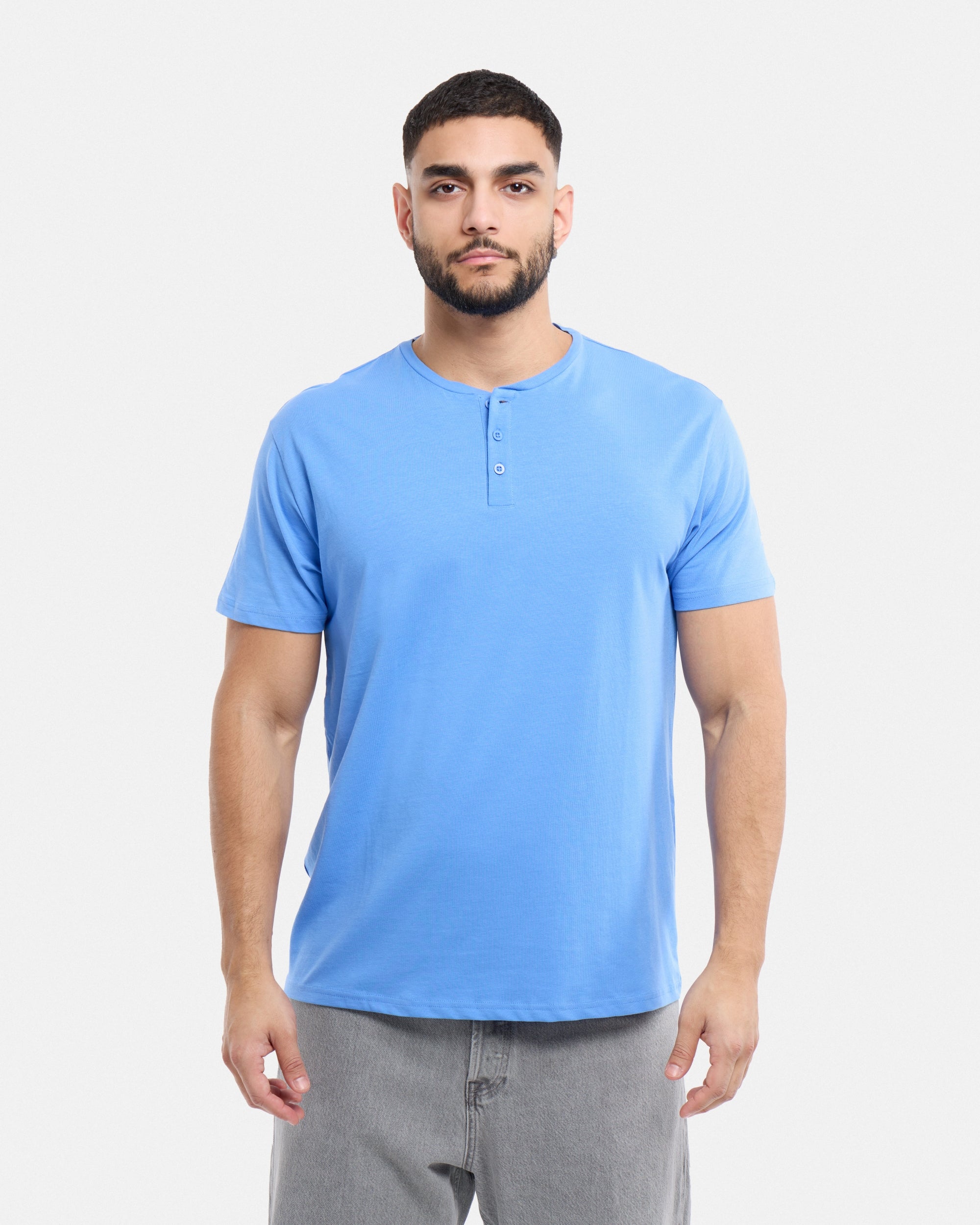 #XMTS-27014 The Classic Comfort Henley Tee