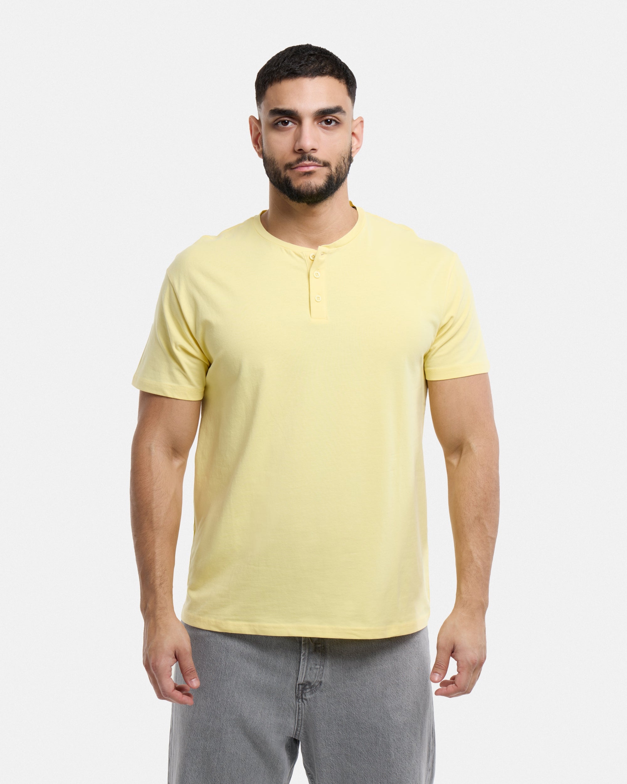 #XMTS-27014 The Classic Comfort Henley Tee