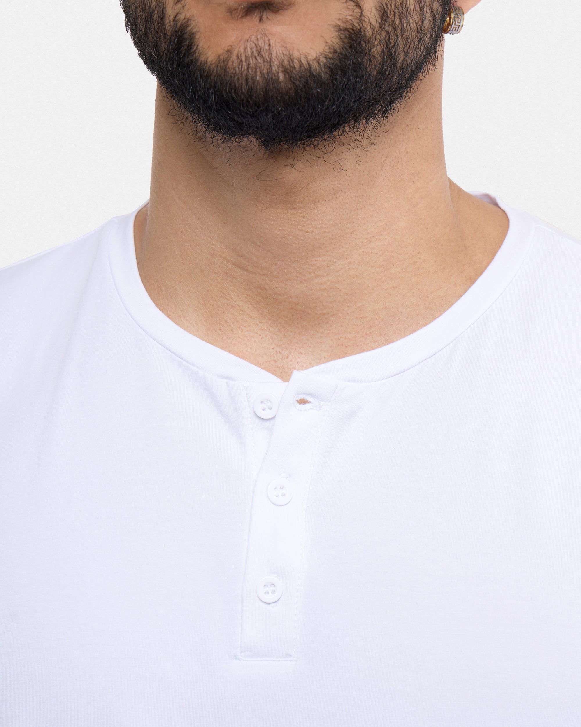 X RAY Men's Basic Henley Neck Short Sleeve T-Shirt – X-RAY JEANS